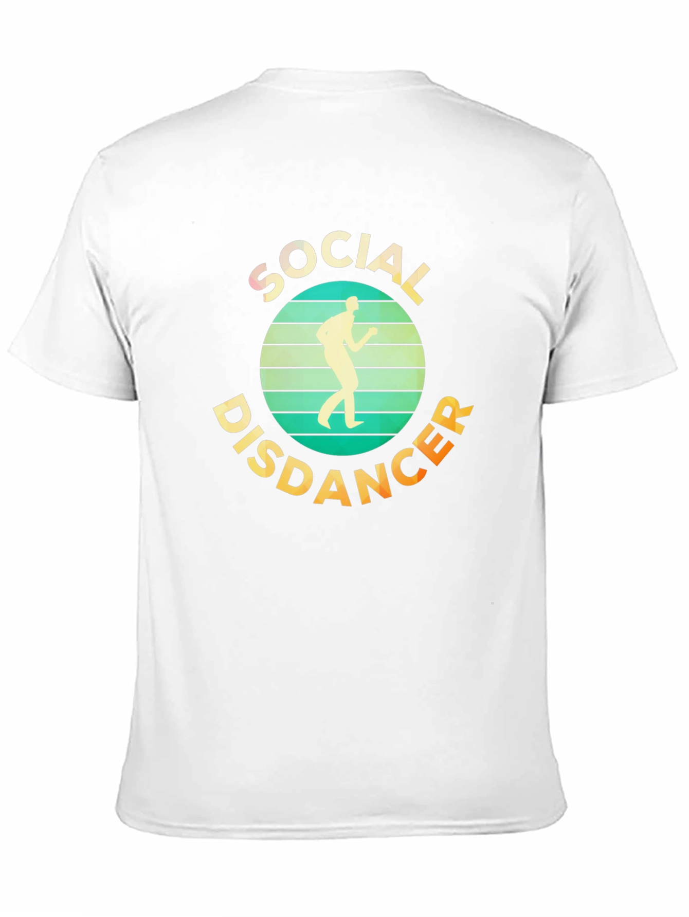 Social Distancer T-Shirt - Retro Design