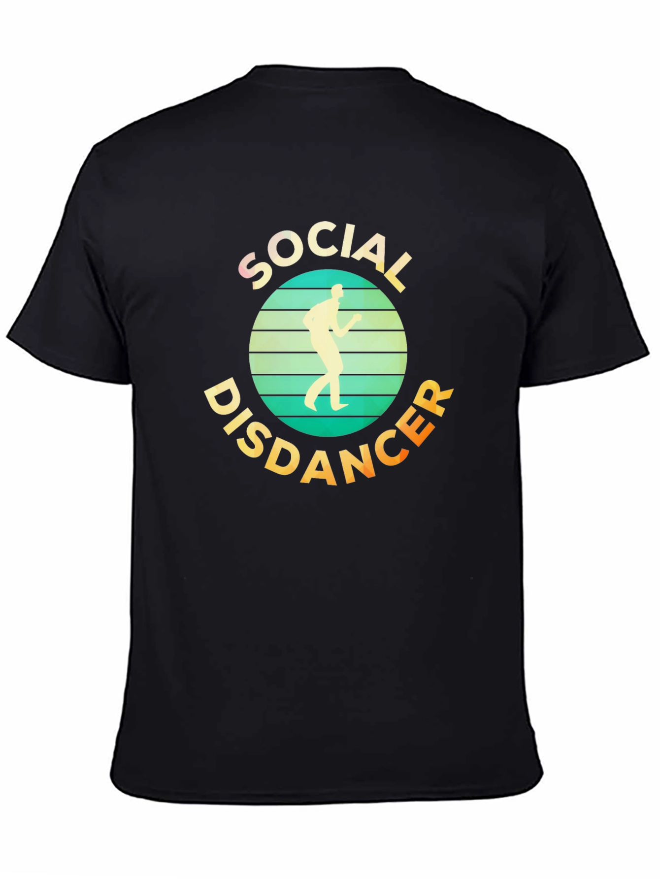 Social Distancer T-Shirt - Retro Design