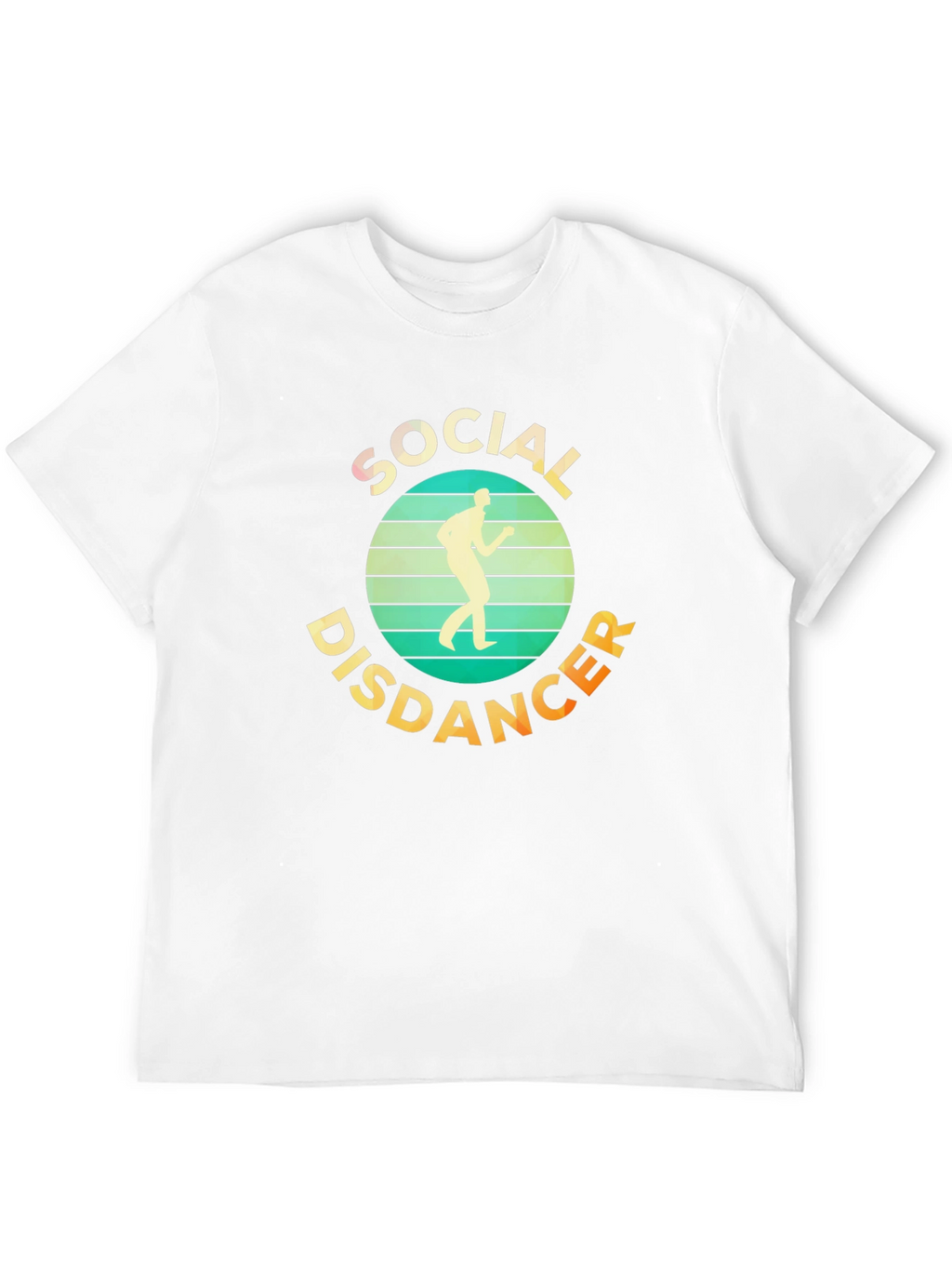 Social Distancer T-Shirt - Retro Design