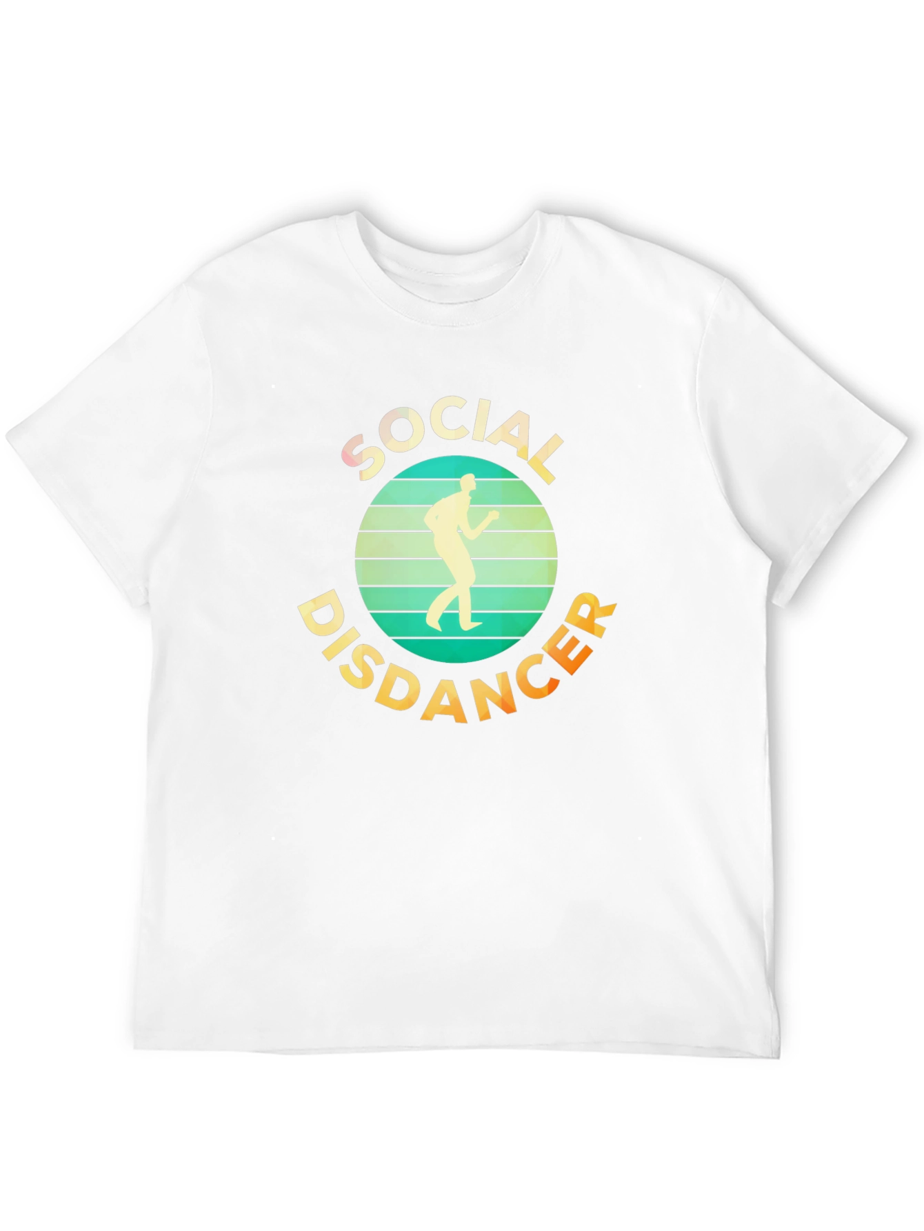 Social Distancer T-Shirt - Retro Design
