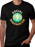 Social Distancer T-Shirt - Retro Design
