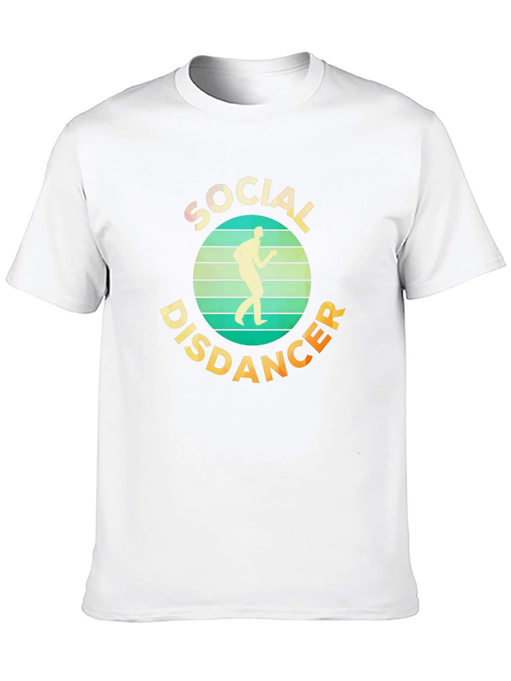 Social Distancer T-Shirt - Retro Design