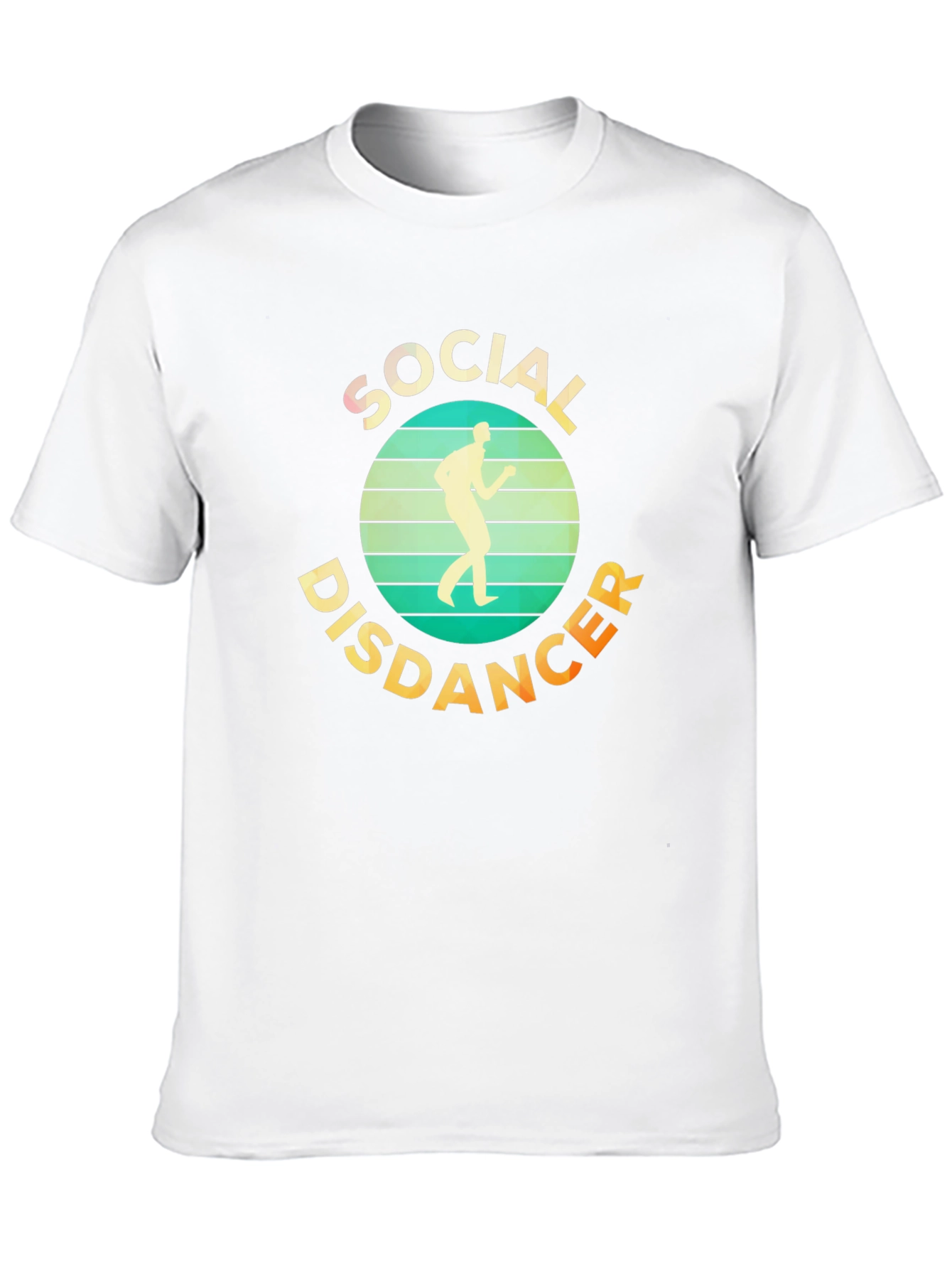 Social Distancer T-Shirt - Retro Design