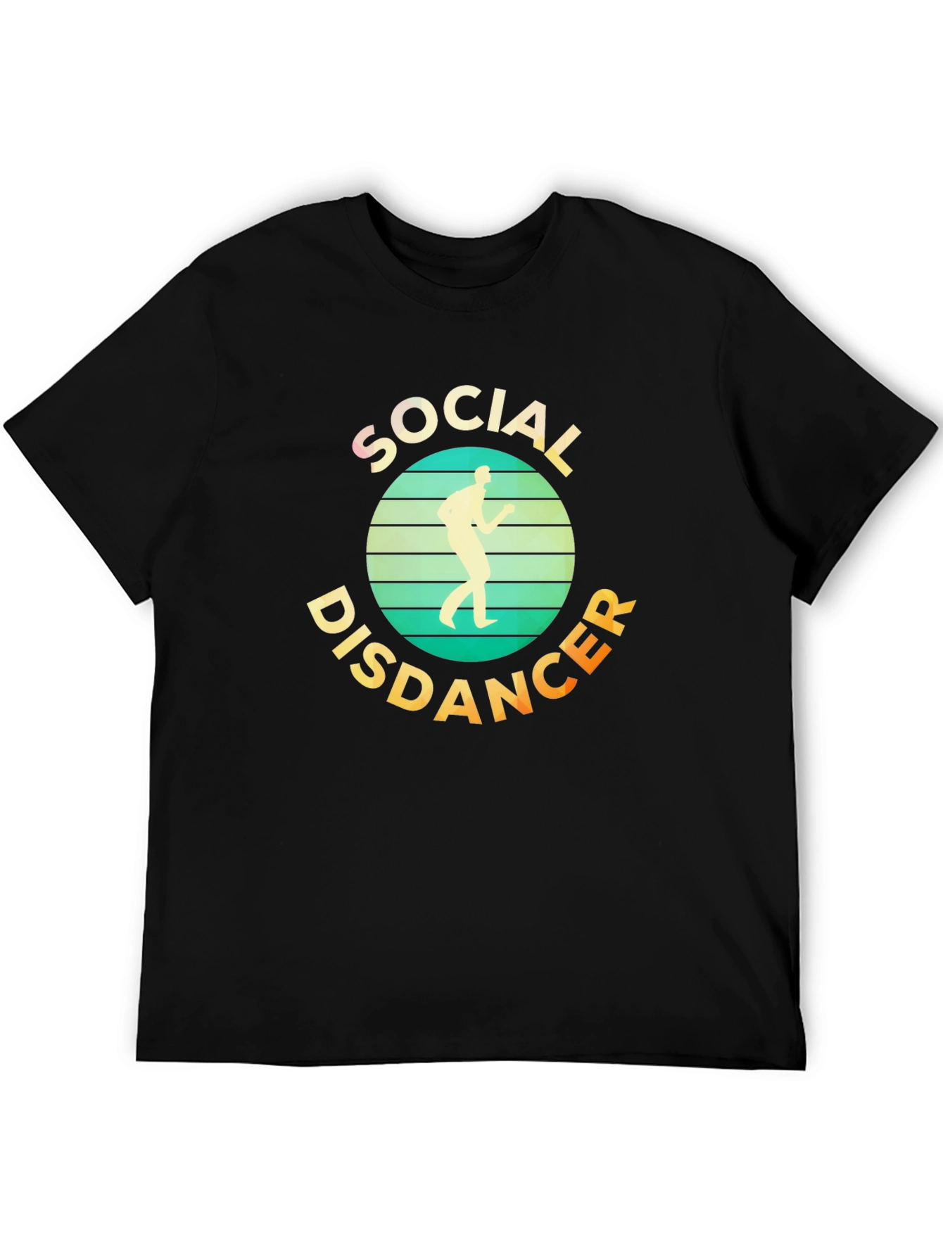 Social Distancer T-Shirt - Retro Design