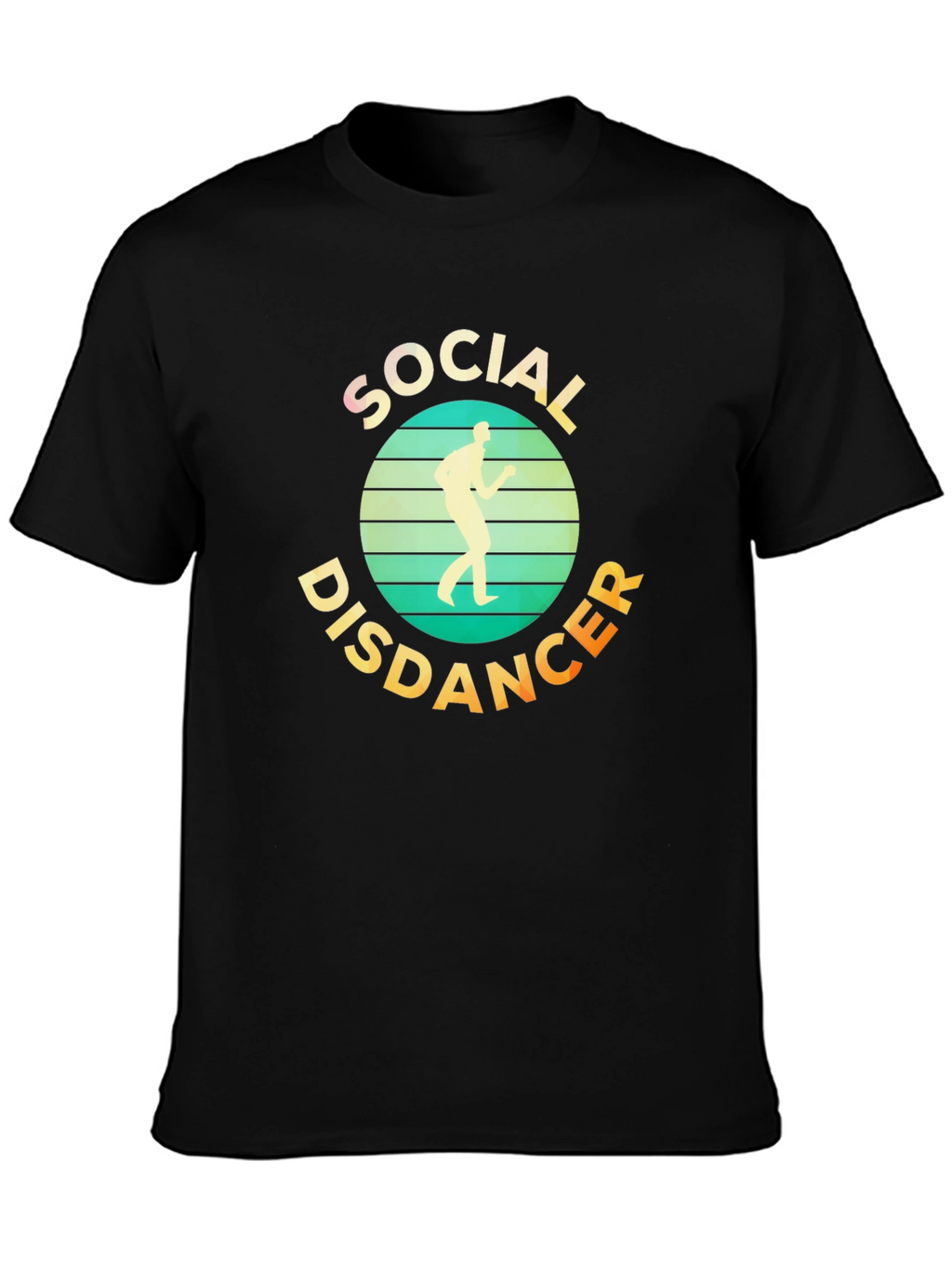 Social Distancer T-Shirt - Retro Design
