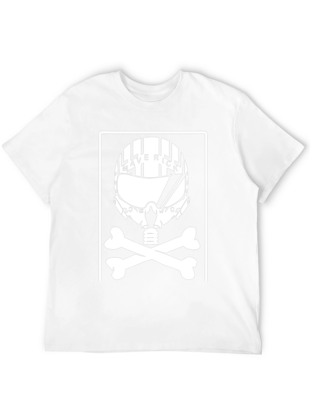 Maverick Skull Tee - Top Gun Inspired Graphic T-Shirt