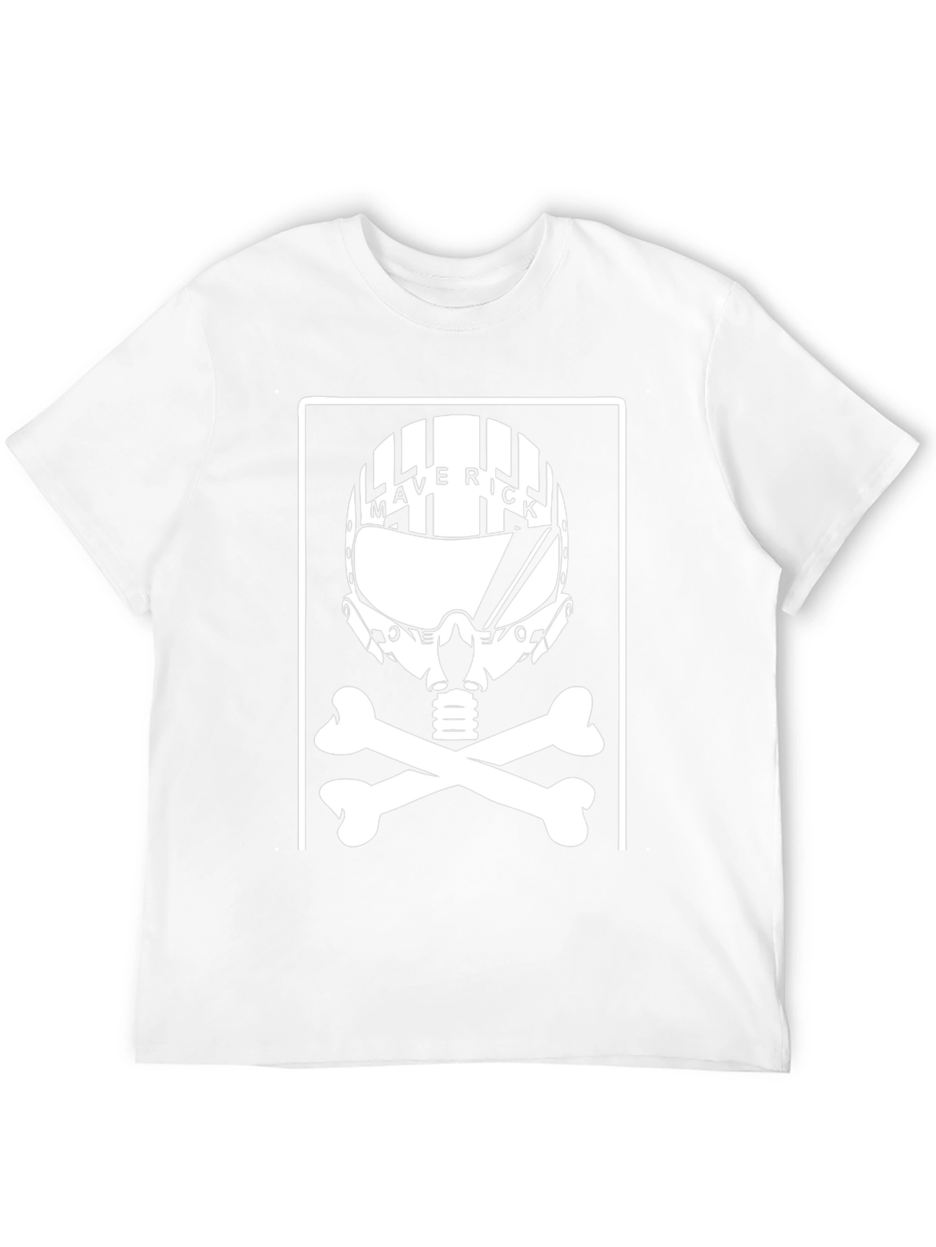 Maverick Skull Tee - Top Gun Inspired Graphic T-Shirt