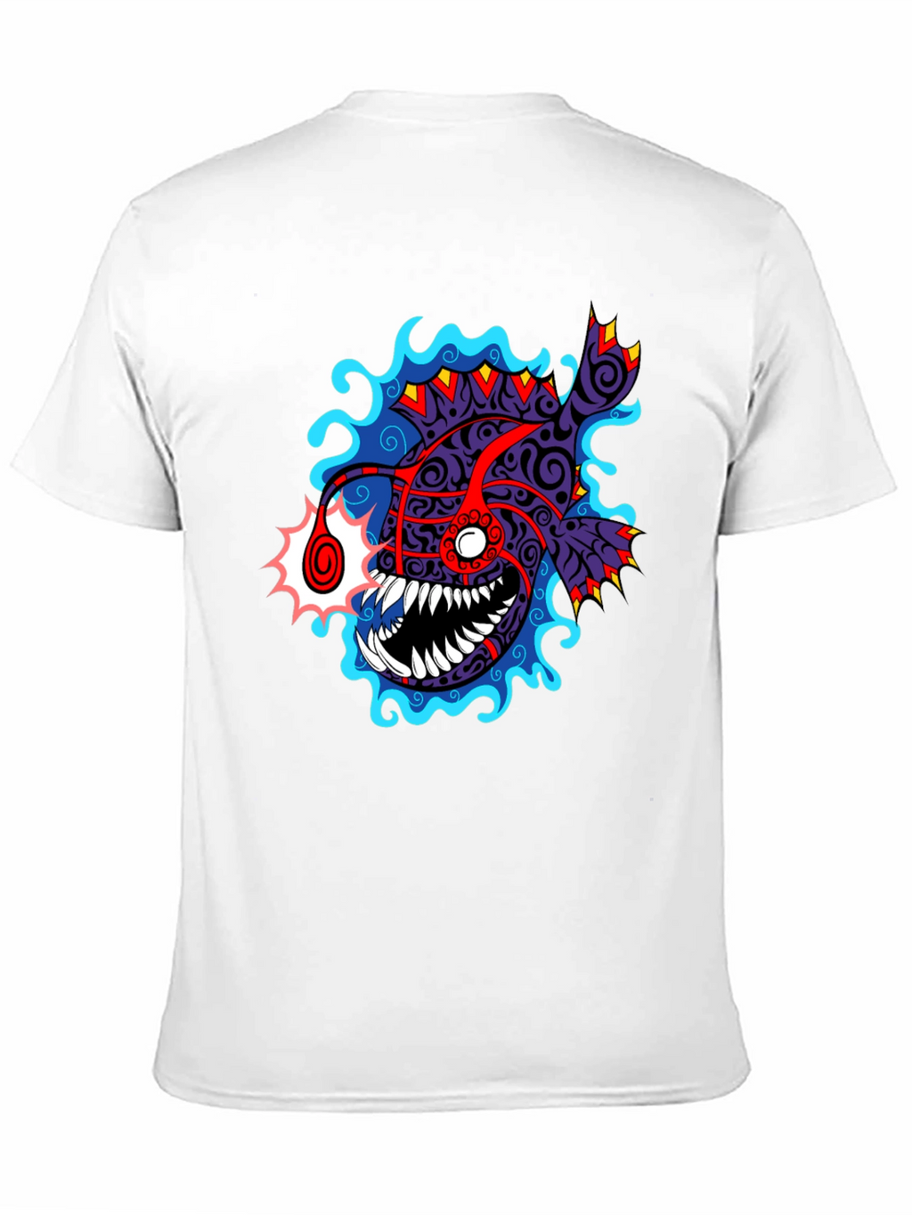 Angler Fish Graphic Tee - Deep Sea Predator