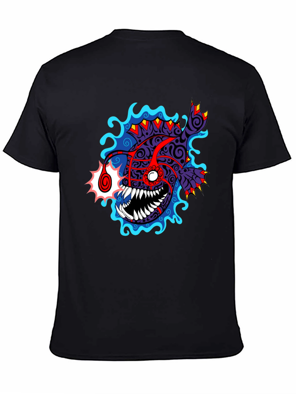 Angler Fish Graphic Tee - Deep Sea Predator