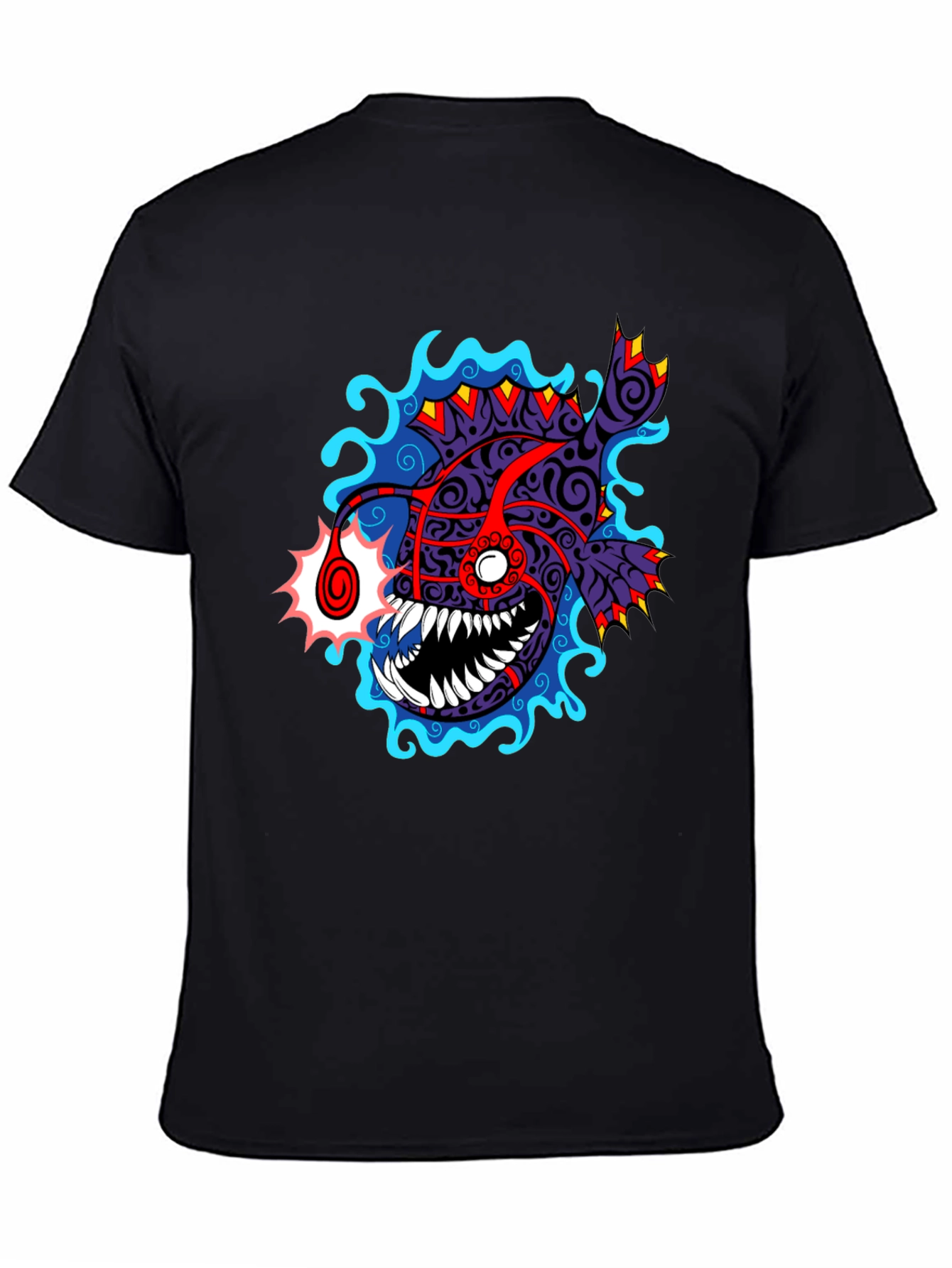 Angler Fish Graphic Tee - Deep Sea Predator