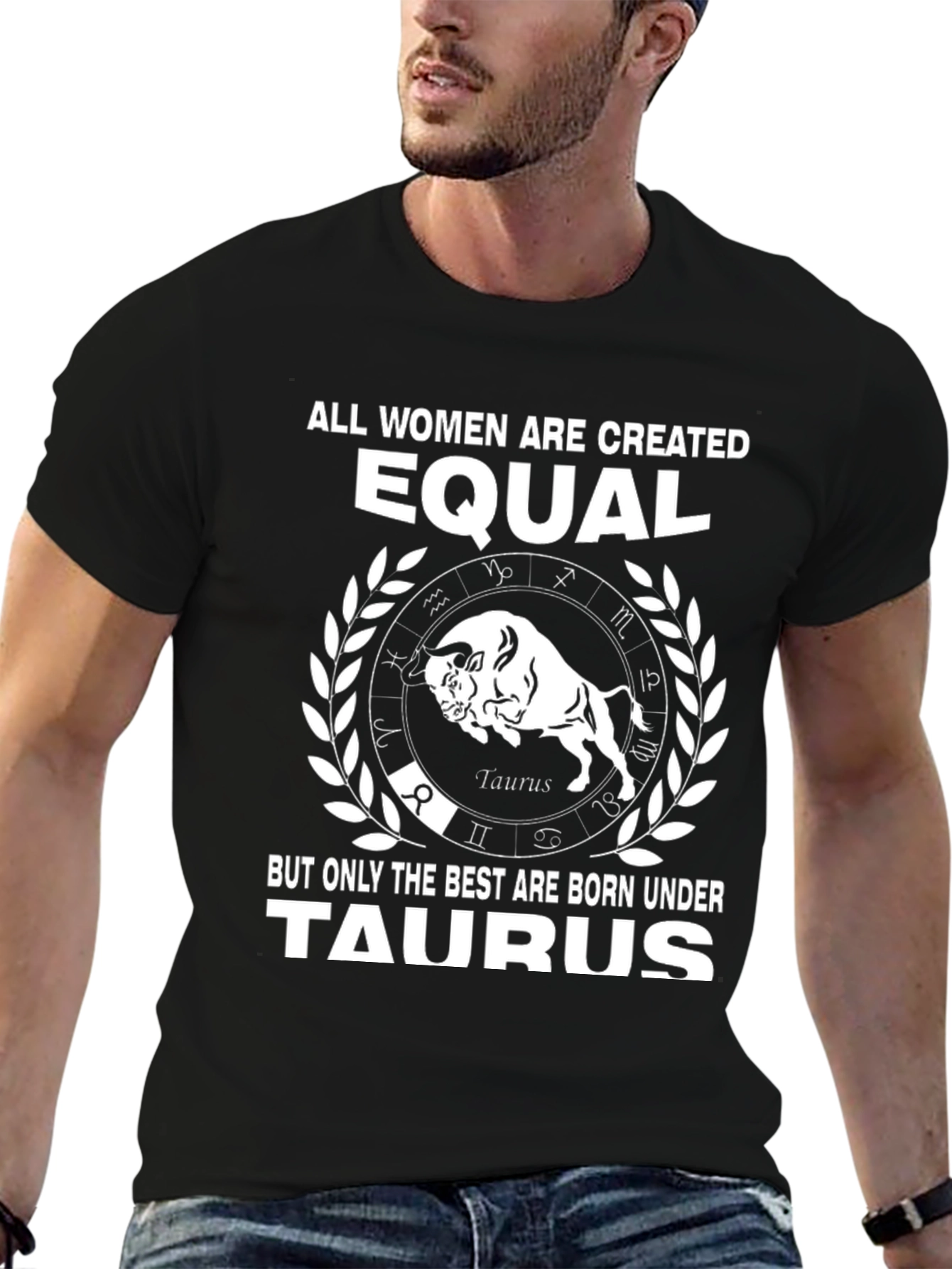 Taurus Zodiac Womens Graphic T-Shirt