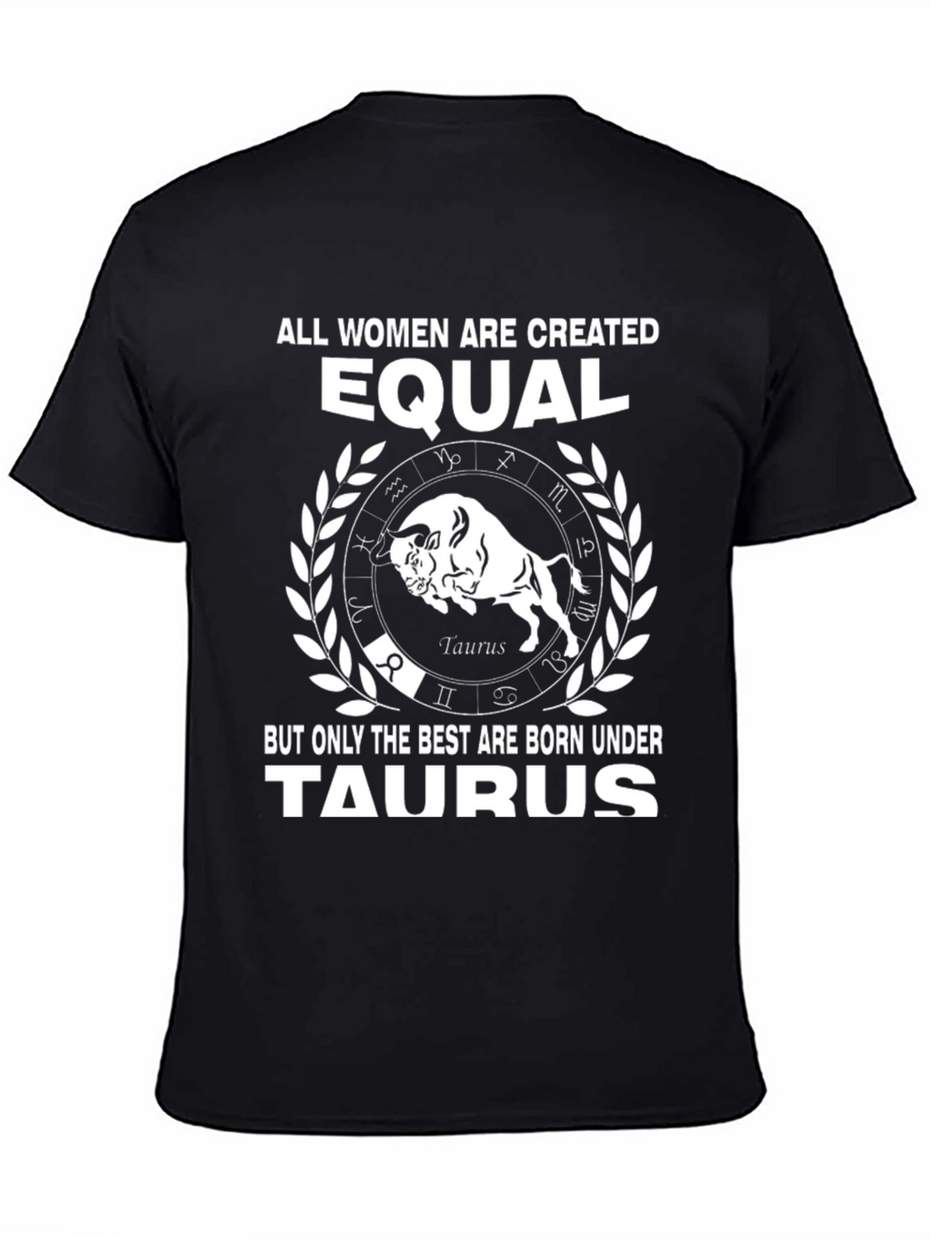 Taurus Zodiac Womens Graphic T-Shirt