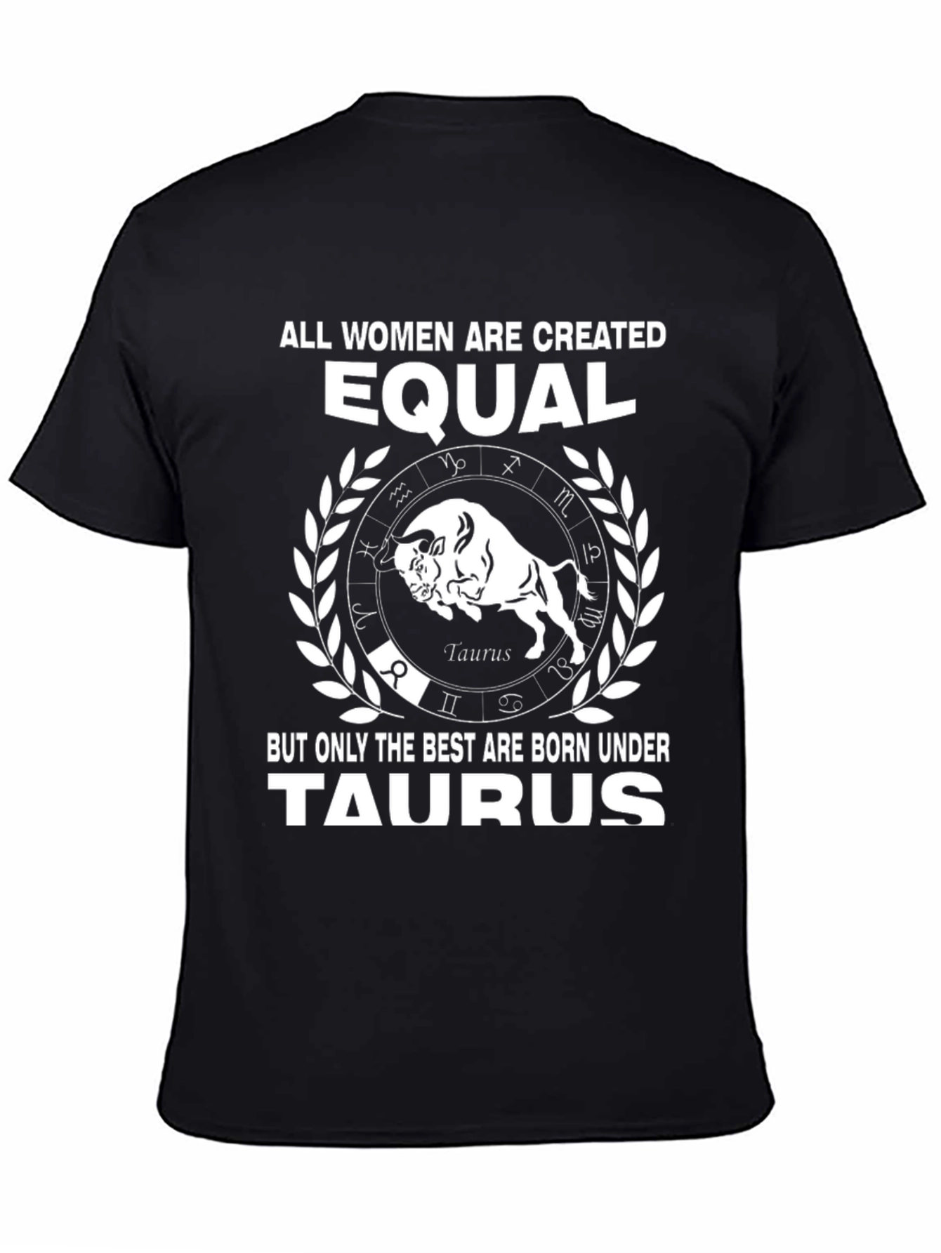 Taurus Zodiac Womens Graphic T-Shirt