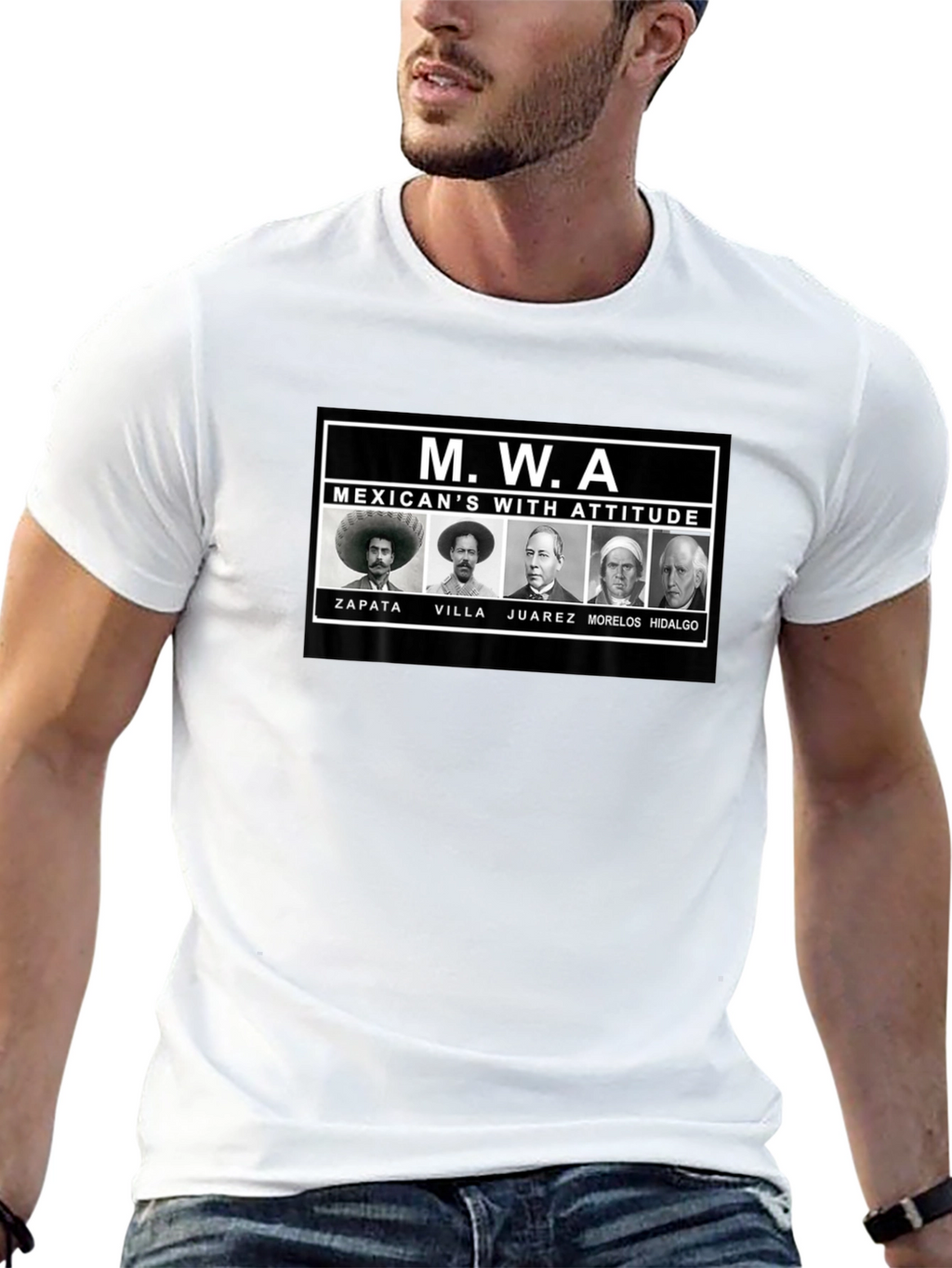 MWA Mexicans With Attitude T-Shirt