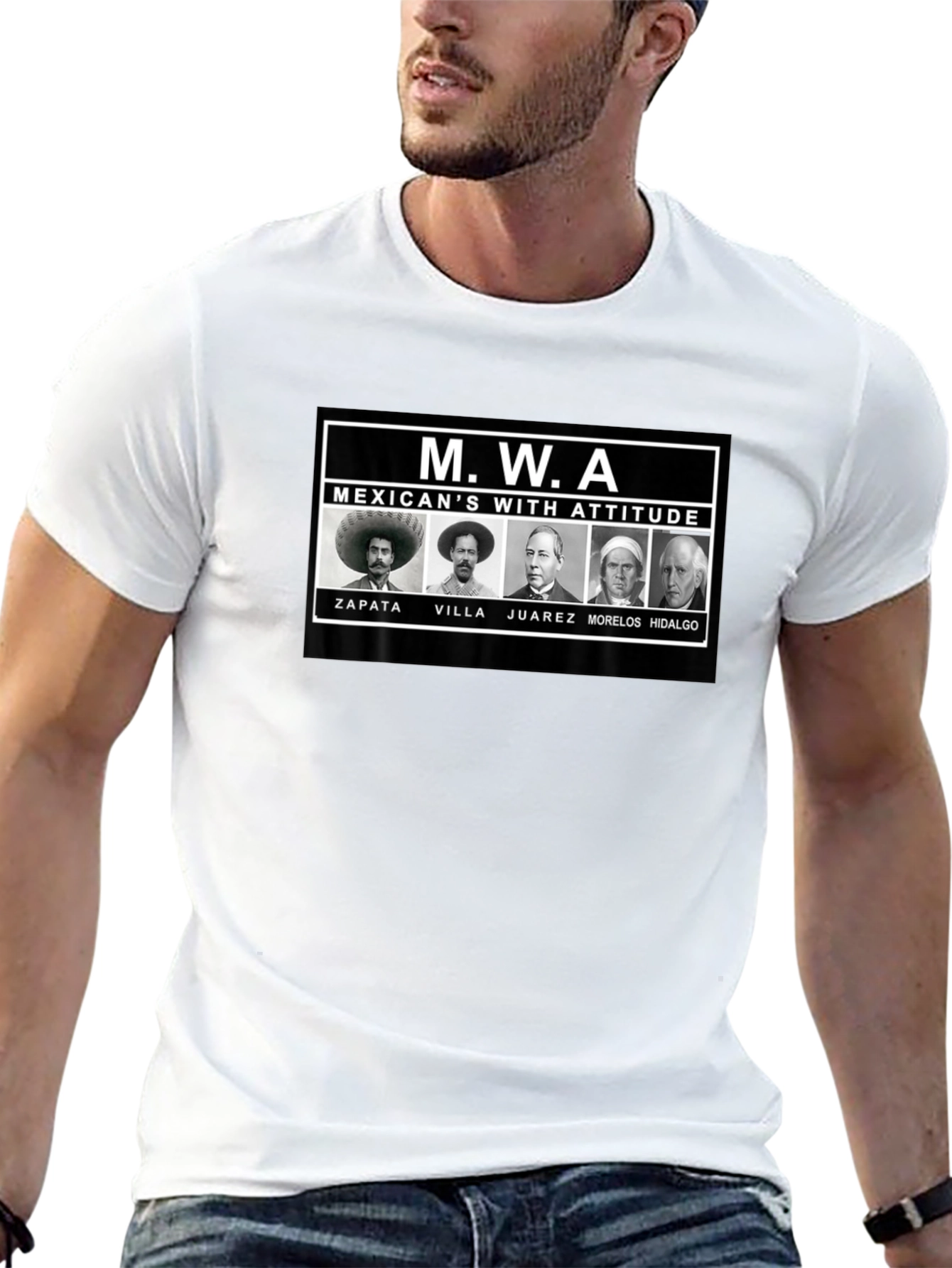 MWA Mexicans With Attitude T-Shirt