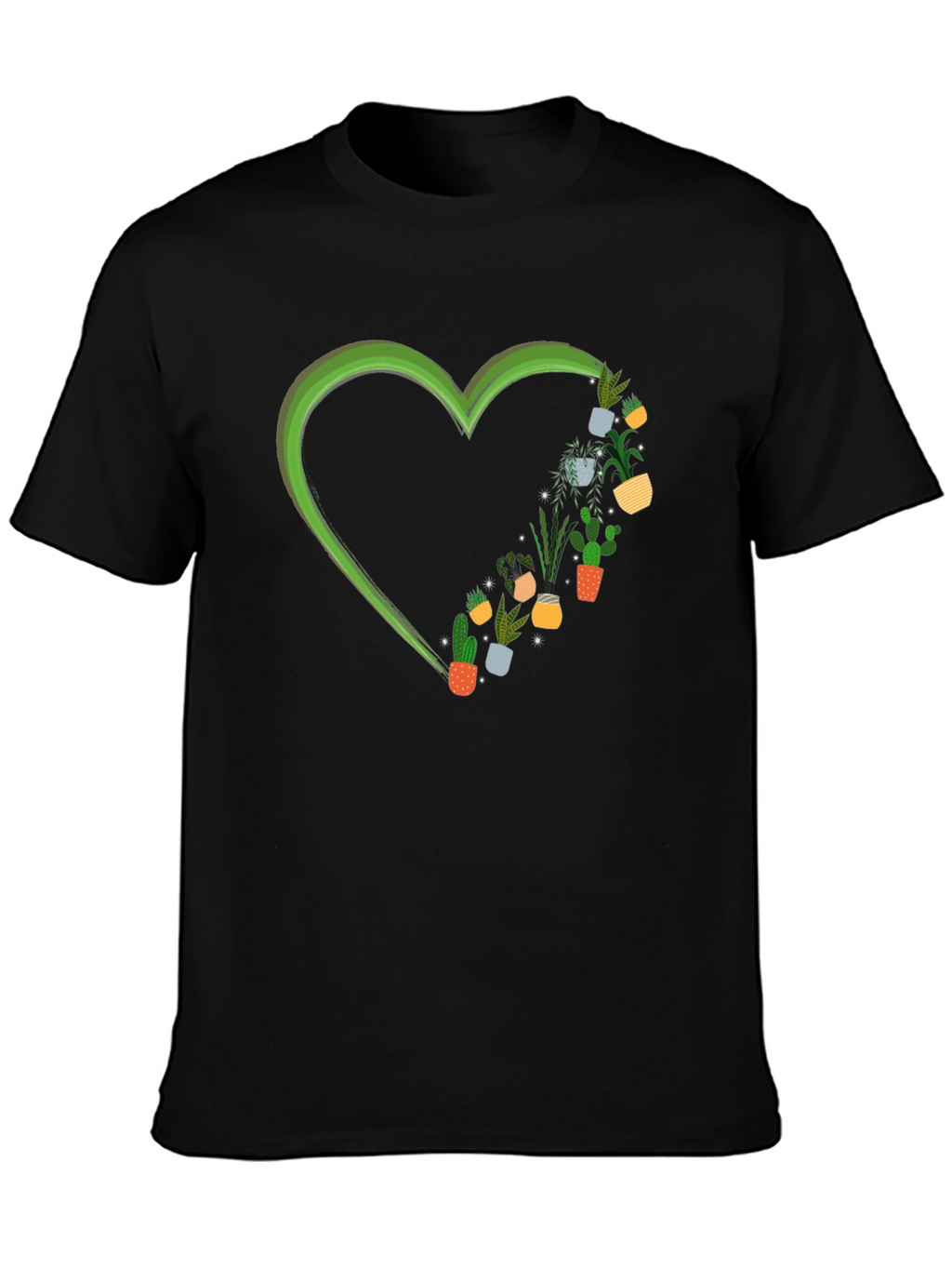 Heart Shaped Plant Lover T-Shirt
