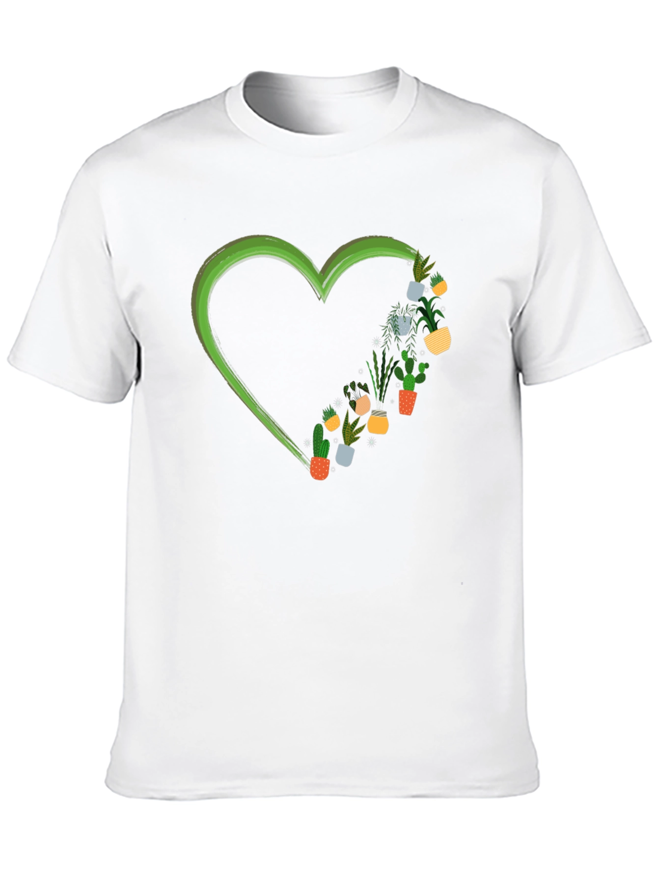 Heart Shaped Plant Lover T-Shirt
