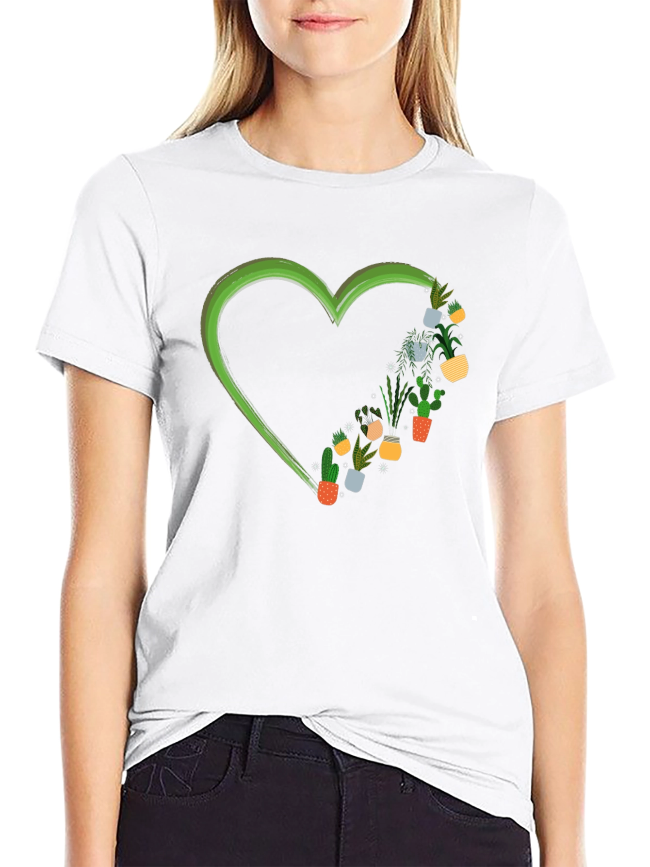 Heart Shaped Plant Lover T-Shirt
