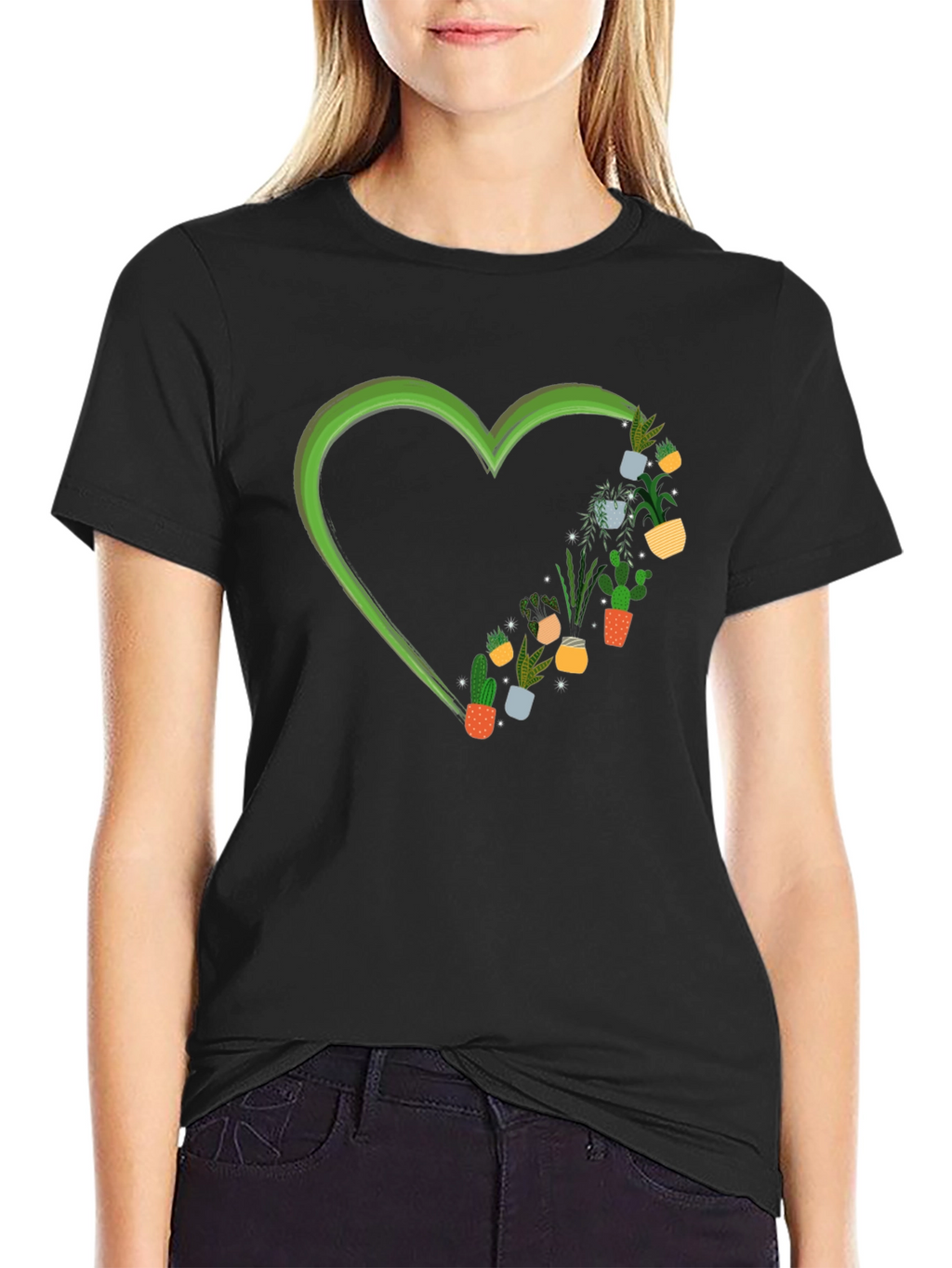 Heart Shaped Plant Lover T-Shirt