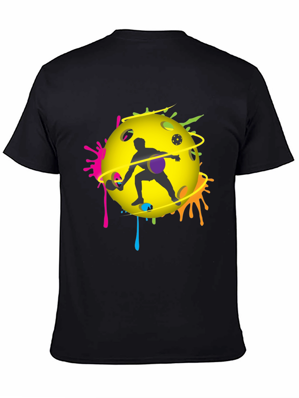 Pickleball Player Graphic T-Shirt - Unique Design