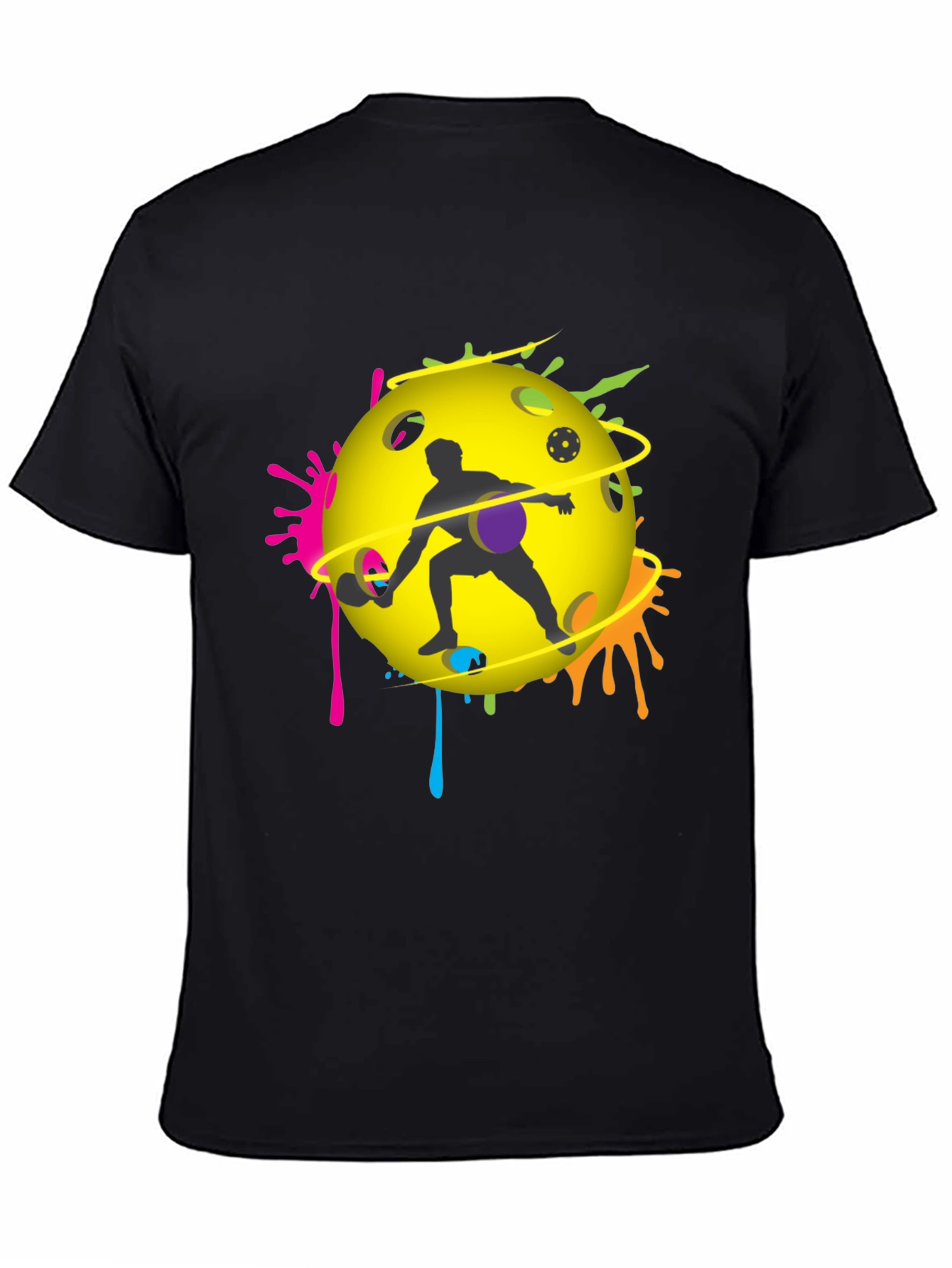 Pickleball Player Graphic T-Shirt - Unique Design
