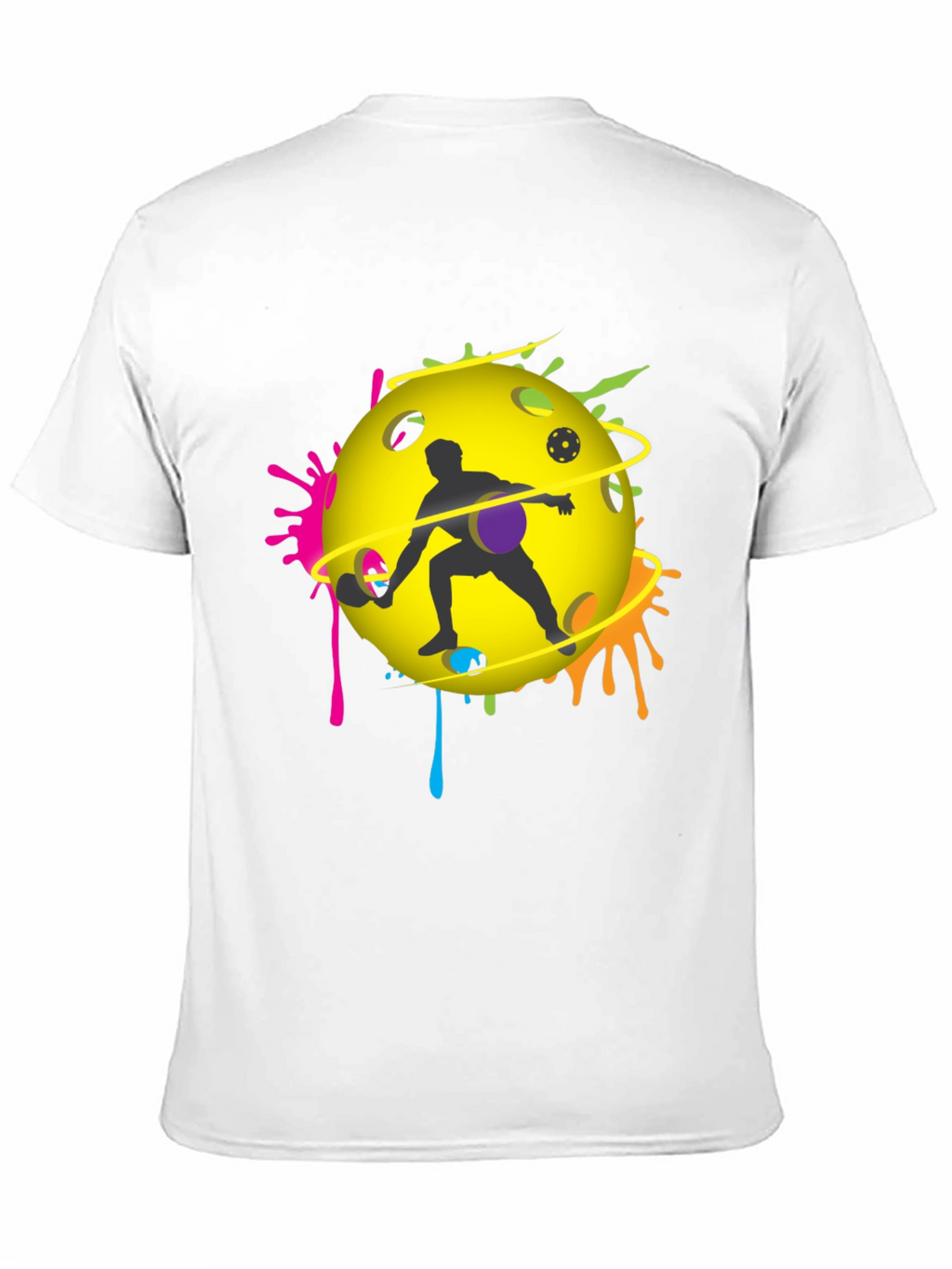 Pickleball Player Graphic T-Shirt - Unique Design