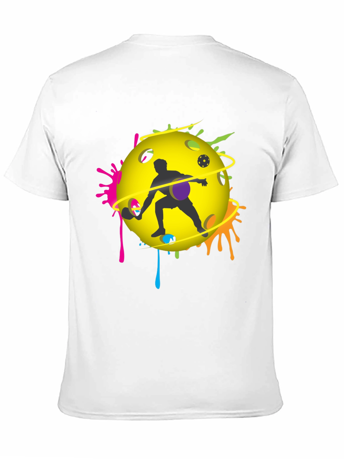 Pickleball Player Graphic T-Shirt - Unique Design