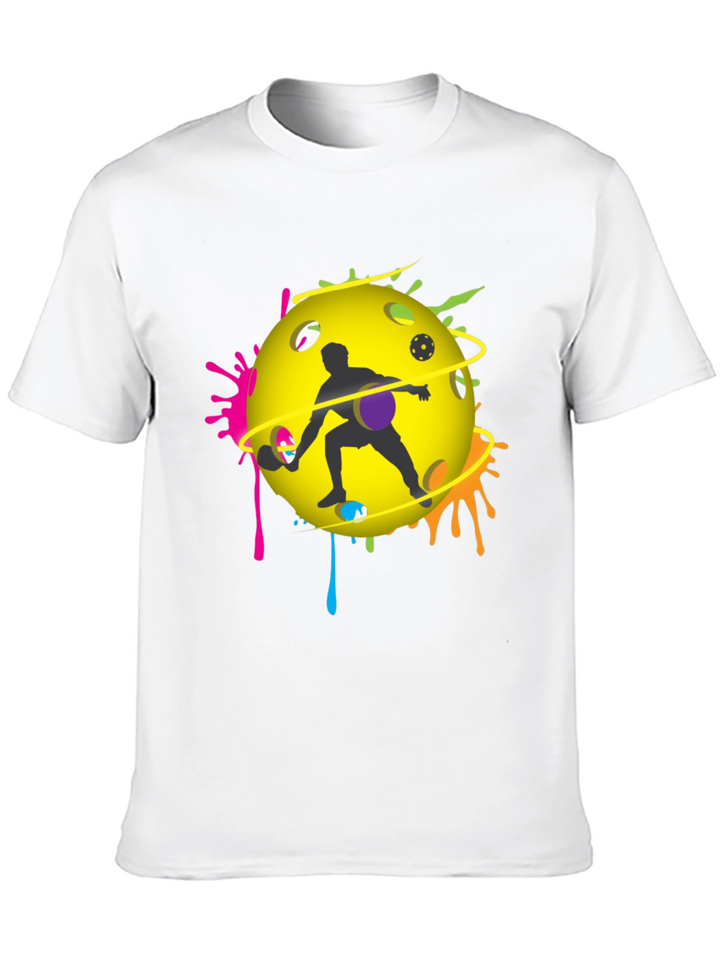 Pickleball Player Graphic T-Shirt - Unique Design