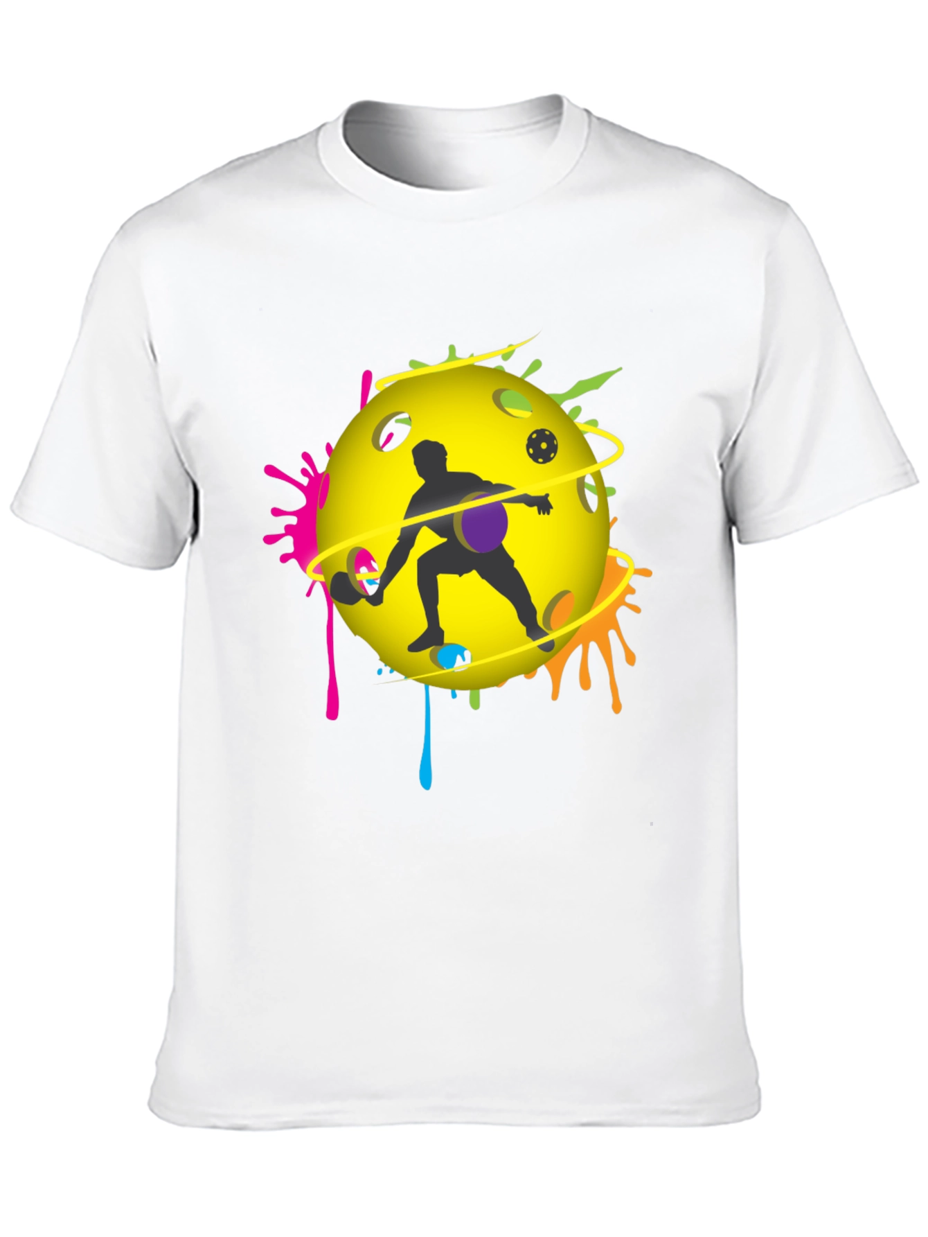 Pickleball Player Graphic T-Shirt - Unique Design