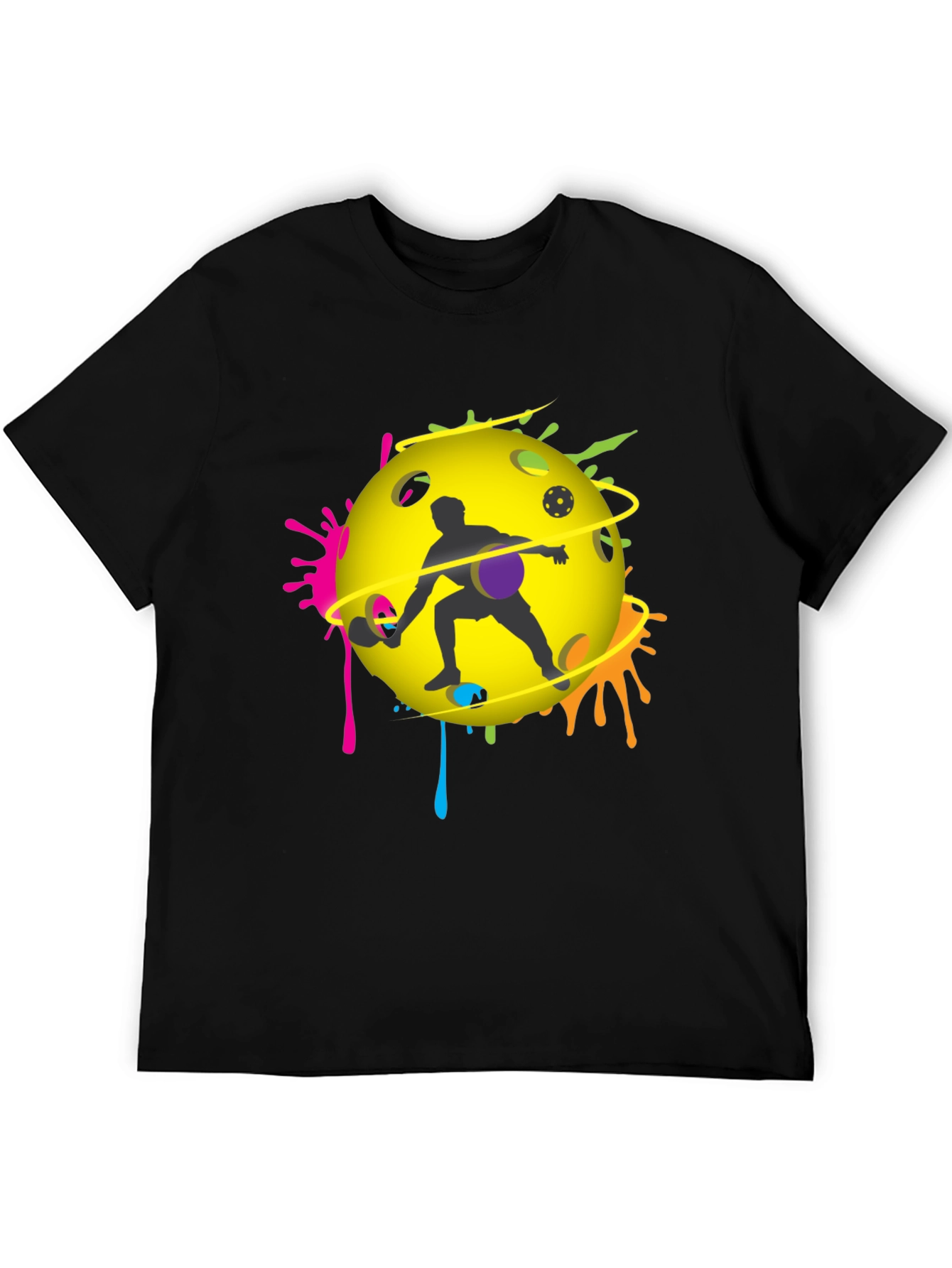 Pickleball Player Graphic T-Shirt - Unique Design