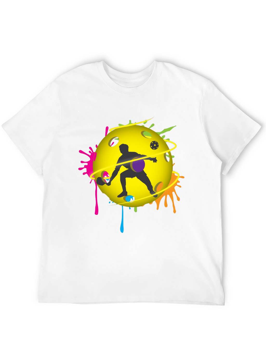 Pickleball Player Graphic T-Shirt - Unique Design