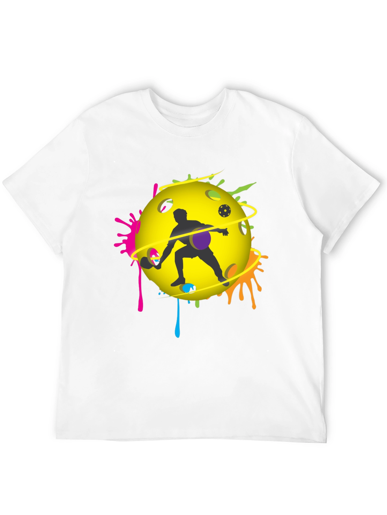 Pickleball Player Graphic T-Shirt - Unique Design