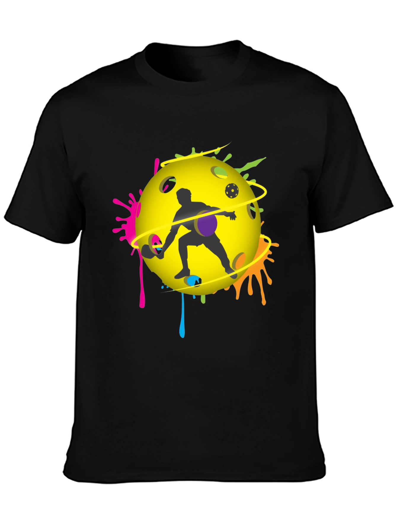 Pickleball Player Graphic T-Shirt - Unique Design
