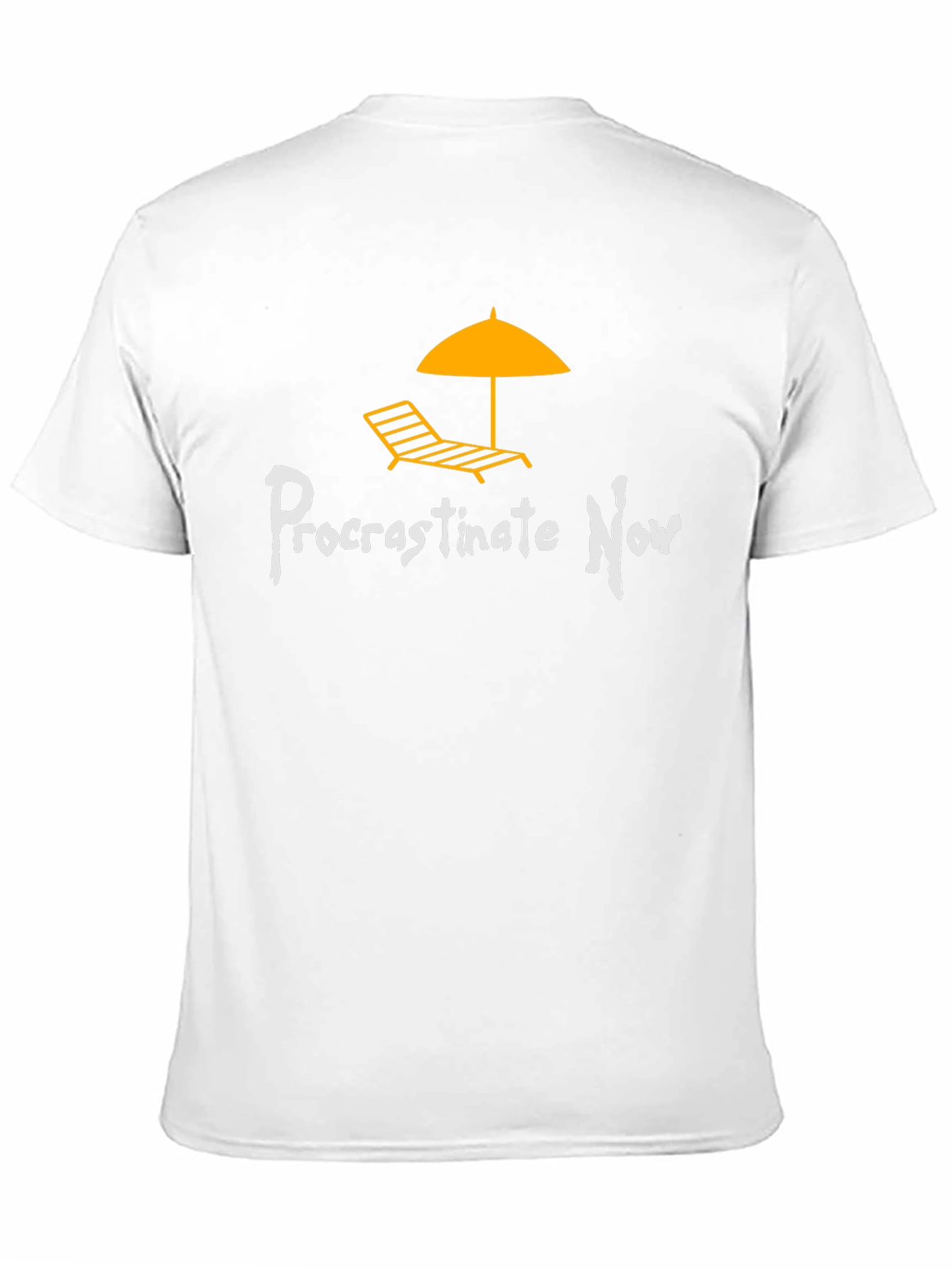 Procrastinate Now Graphic T-Shirt
