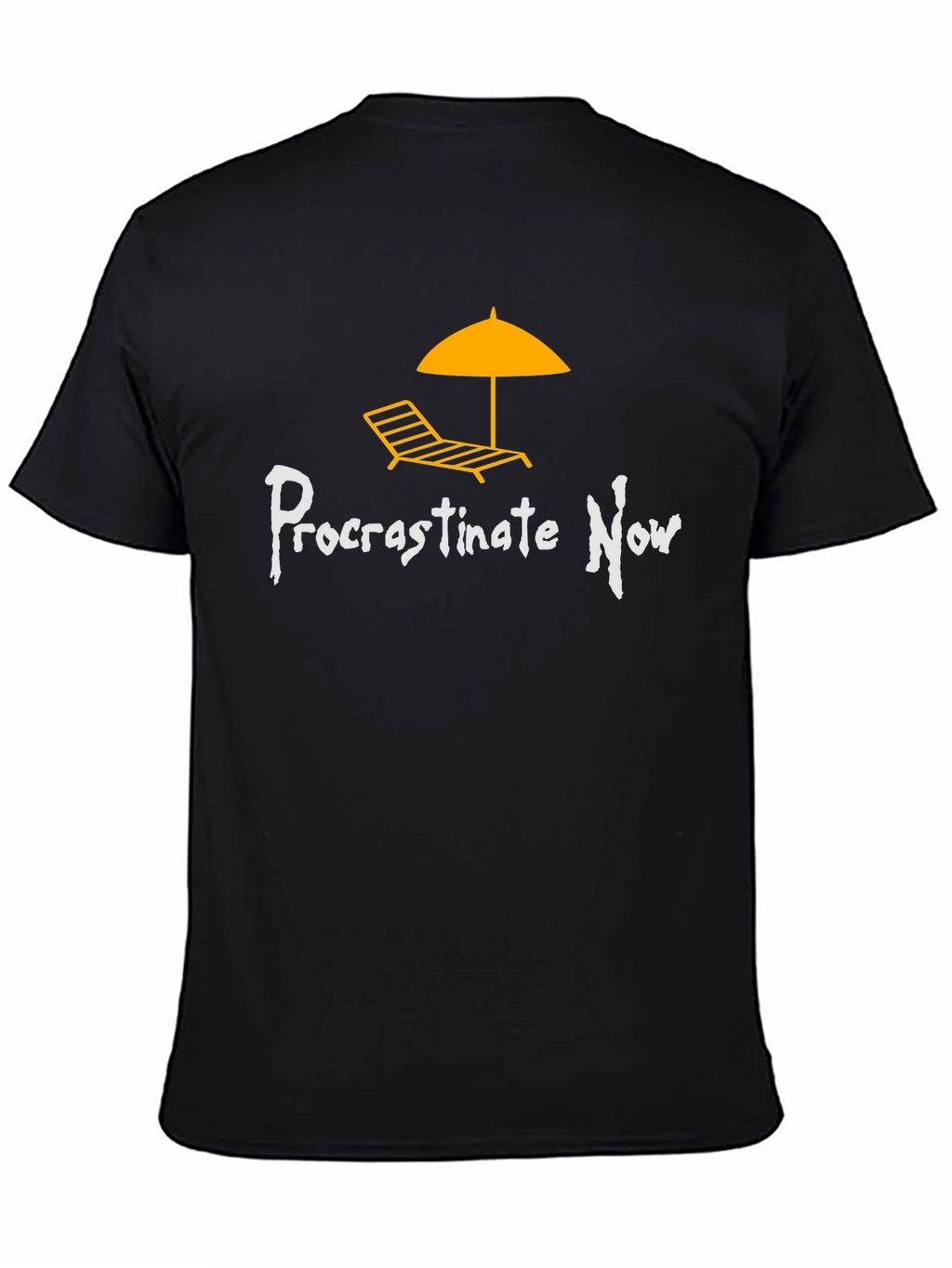 Procrastinate Now Graphic T-Shirt