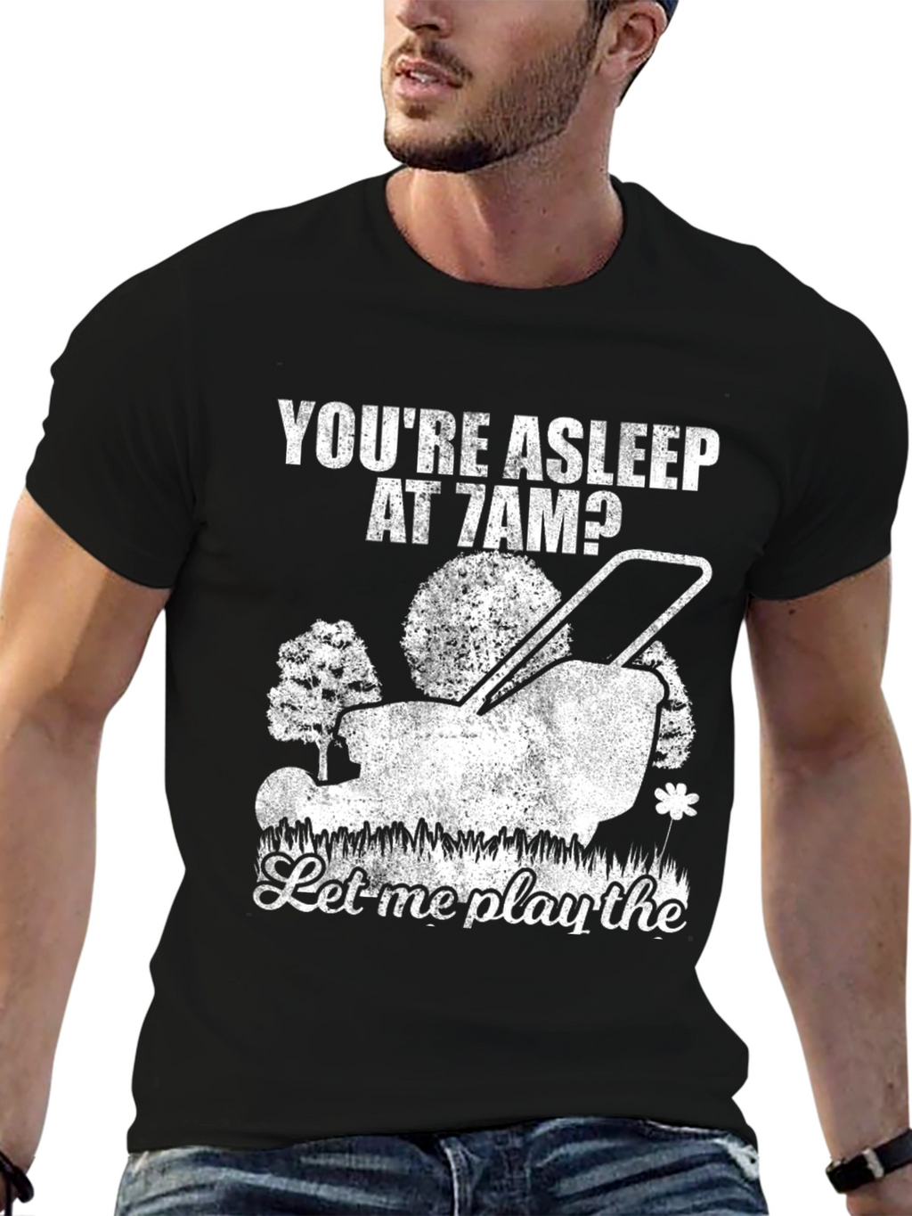 Funny Lawn Mowing T-Shirt