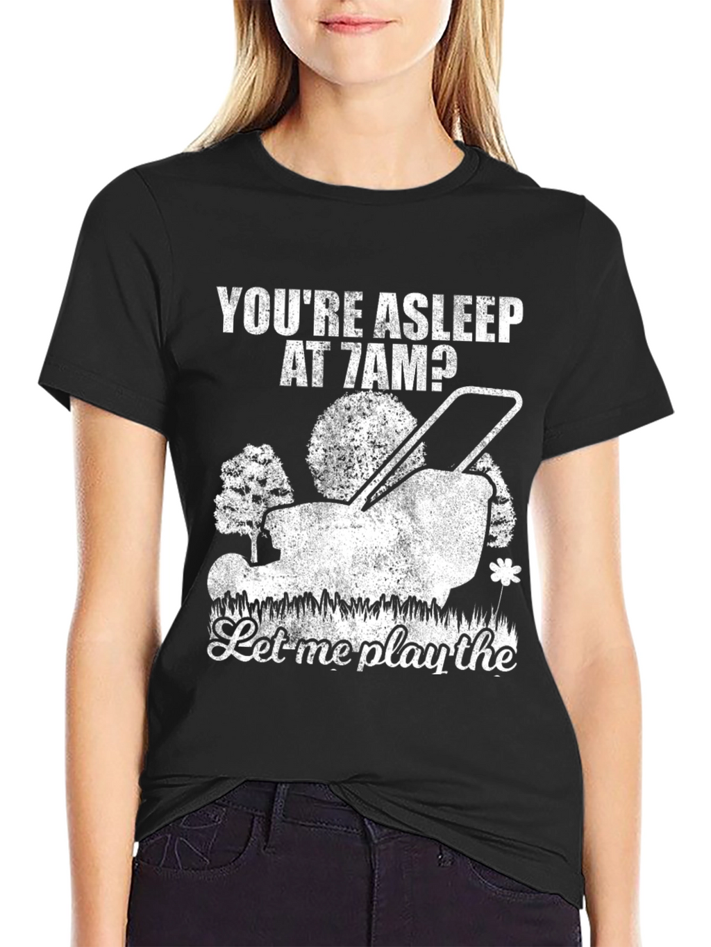 Funny Lawn Mowing T-Shirt