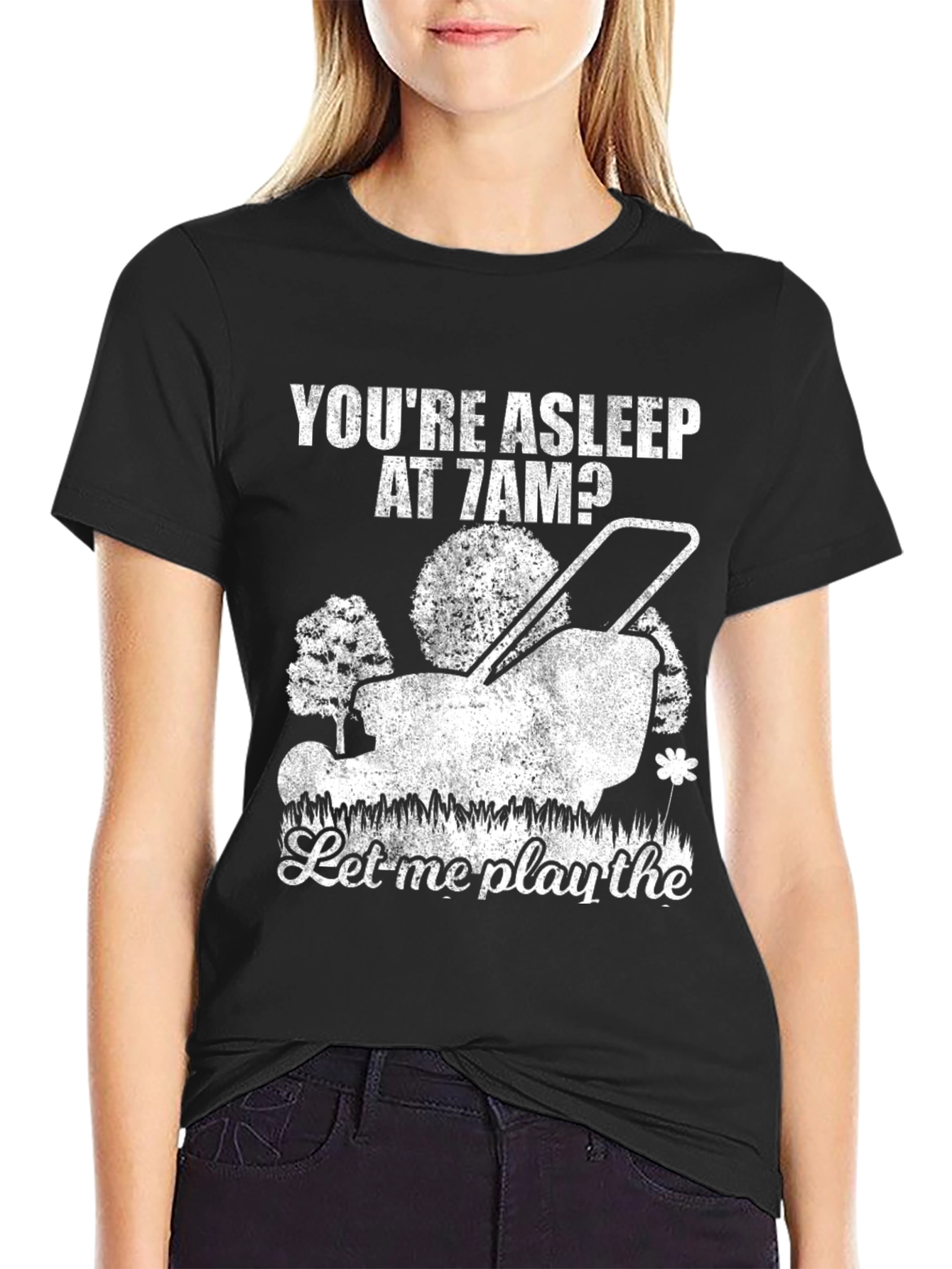 Funny Lawn Mowing T-Shirt