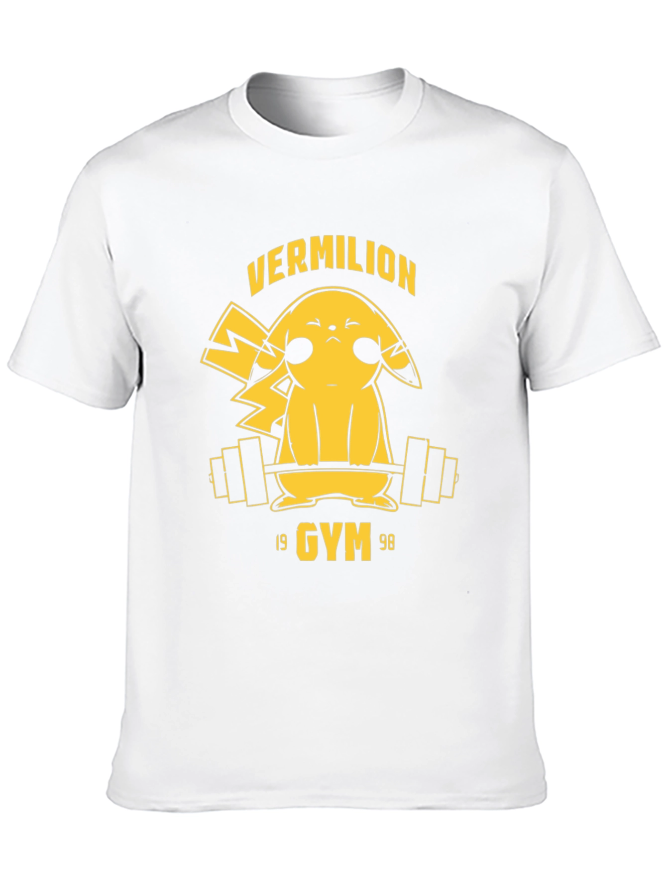 Vermilion Gym Pikachu Black T-Shirt