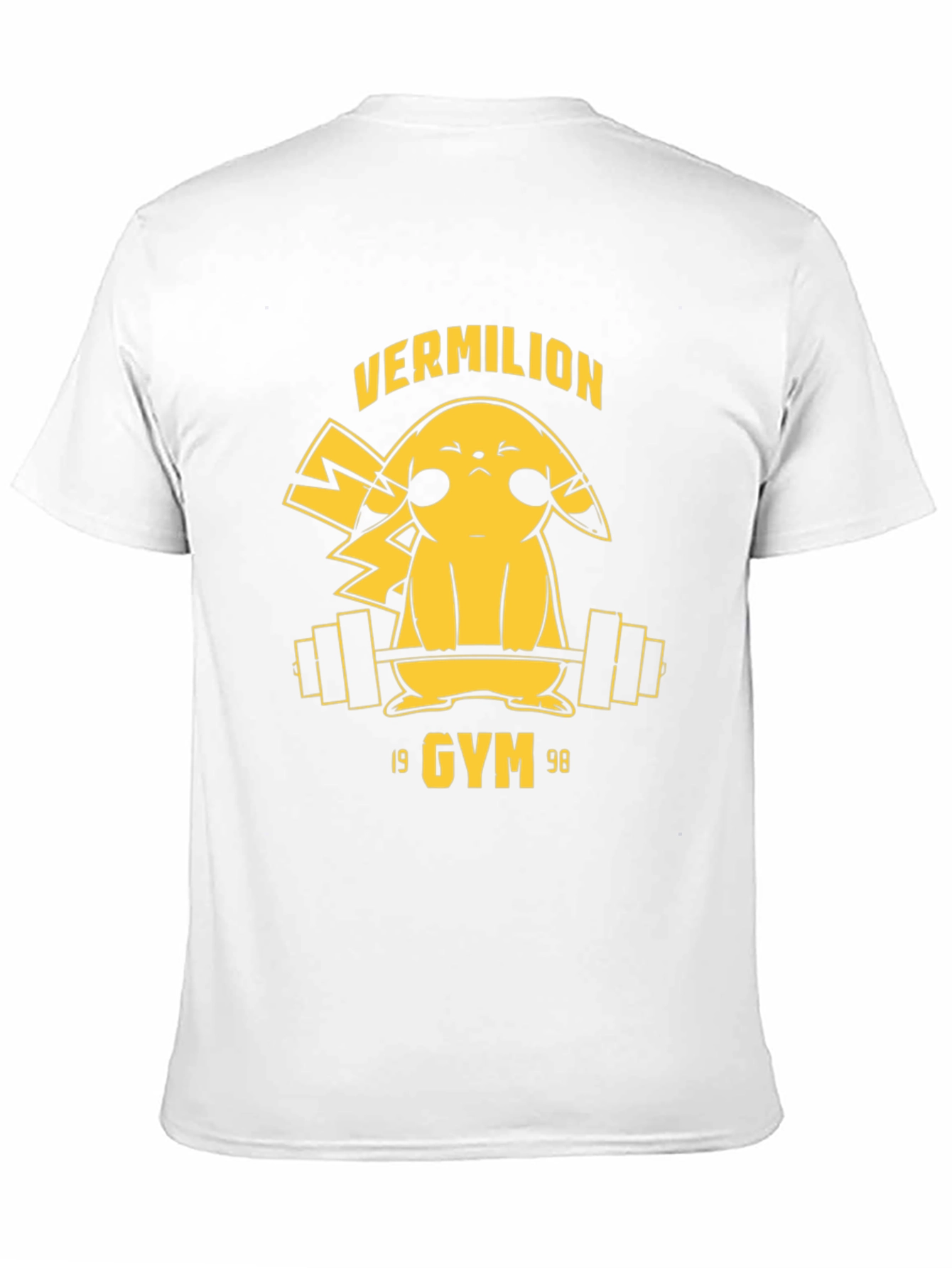Vermilion Gym Pikachu Black T-Shirt