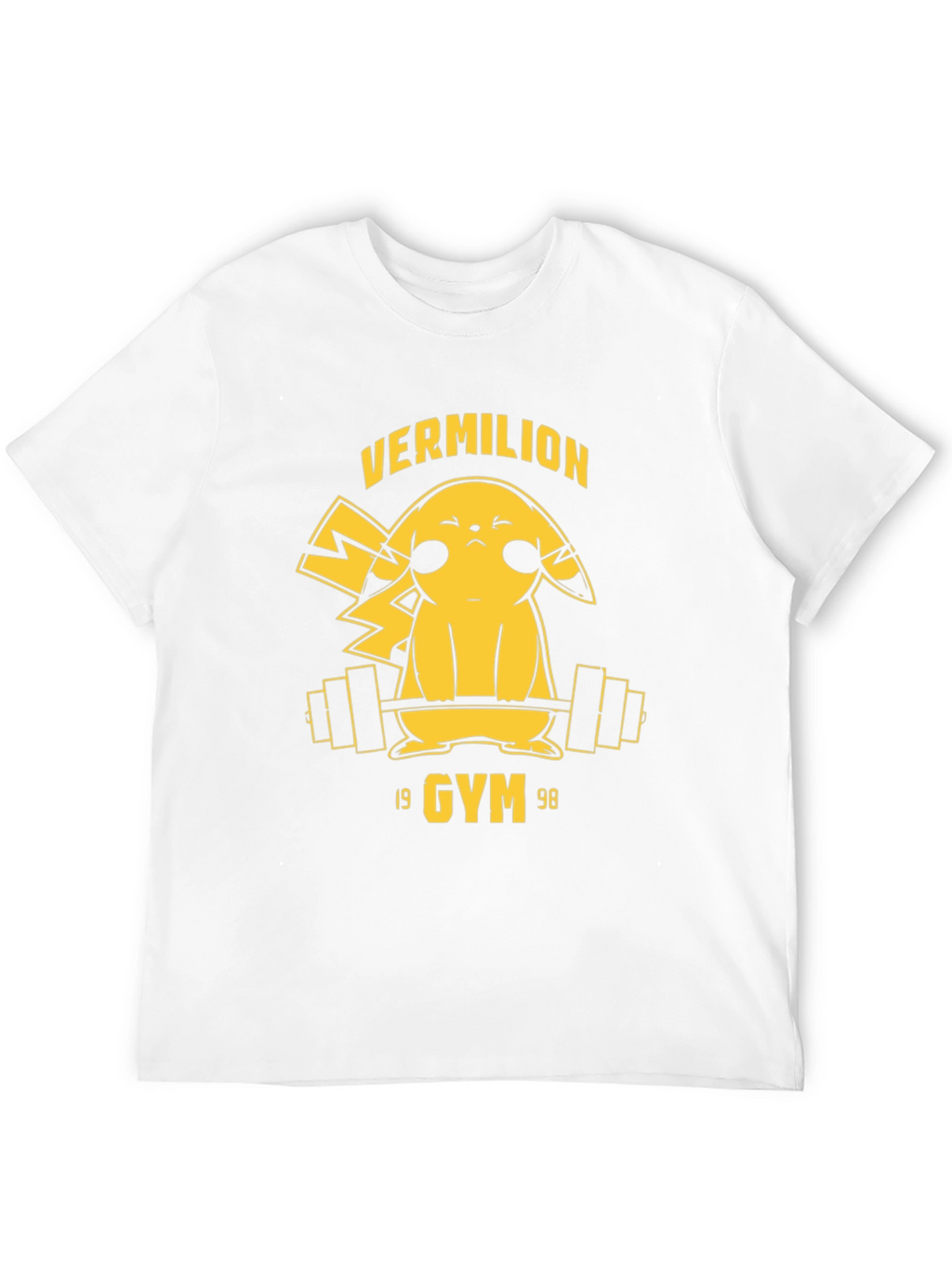 Vermilion Gym Pikachu Black T-Shirt