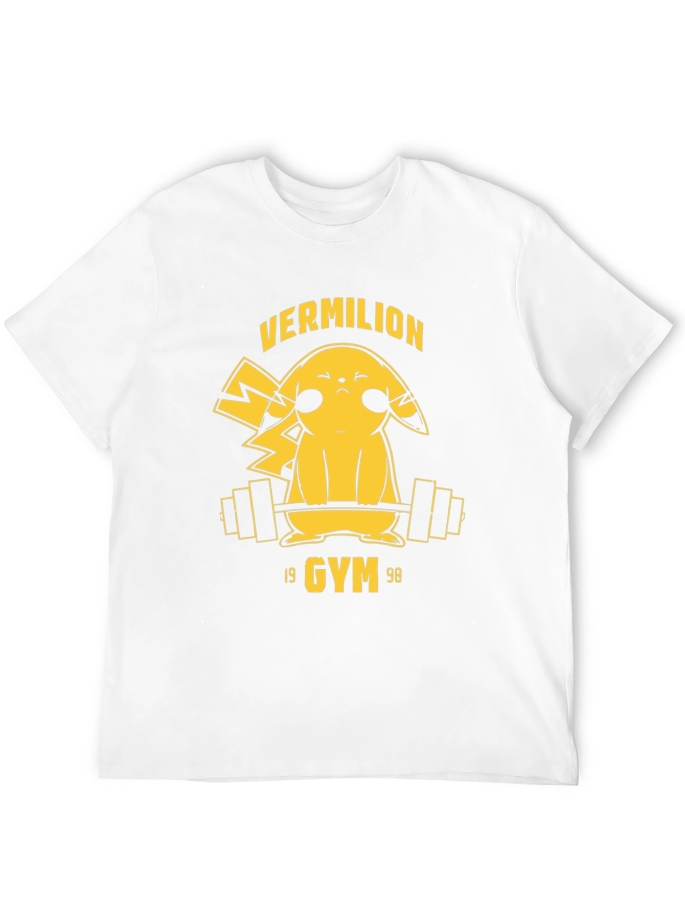 Vermilion Gym Pikachu Black T-Shirt
