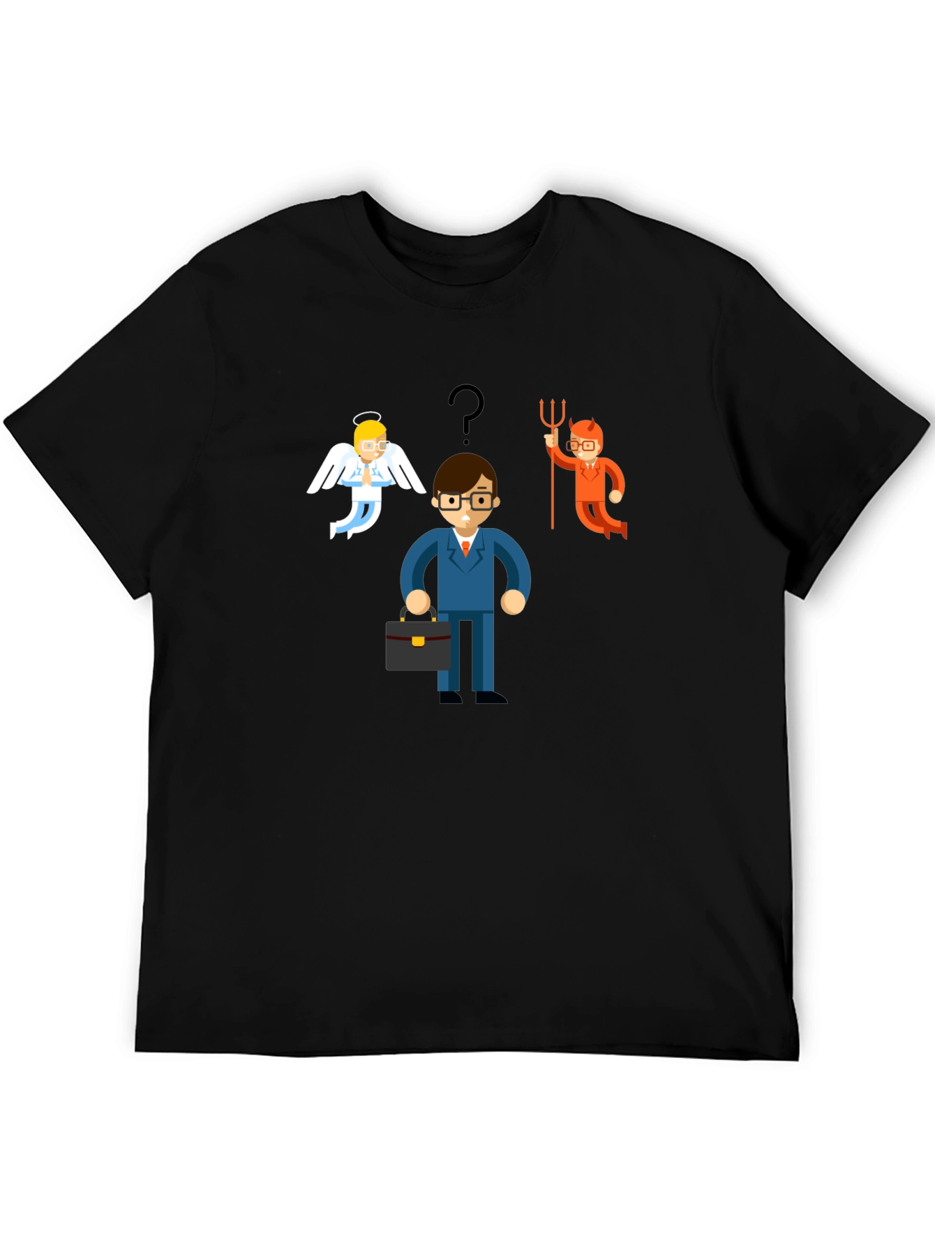 Angel vs Devil Choice T-Shirt