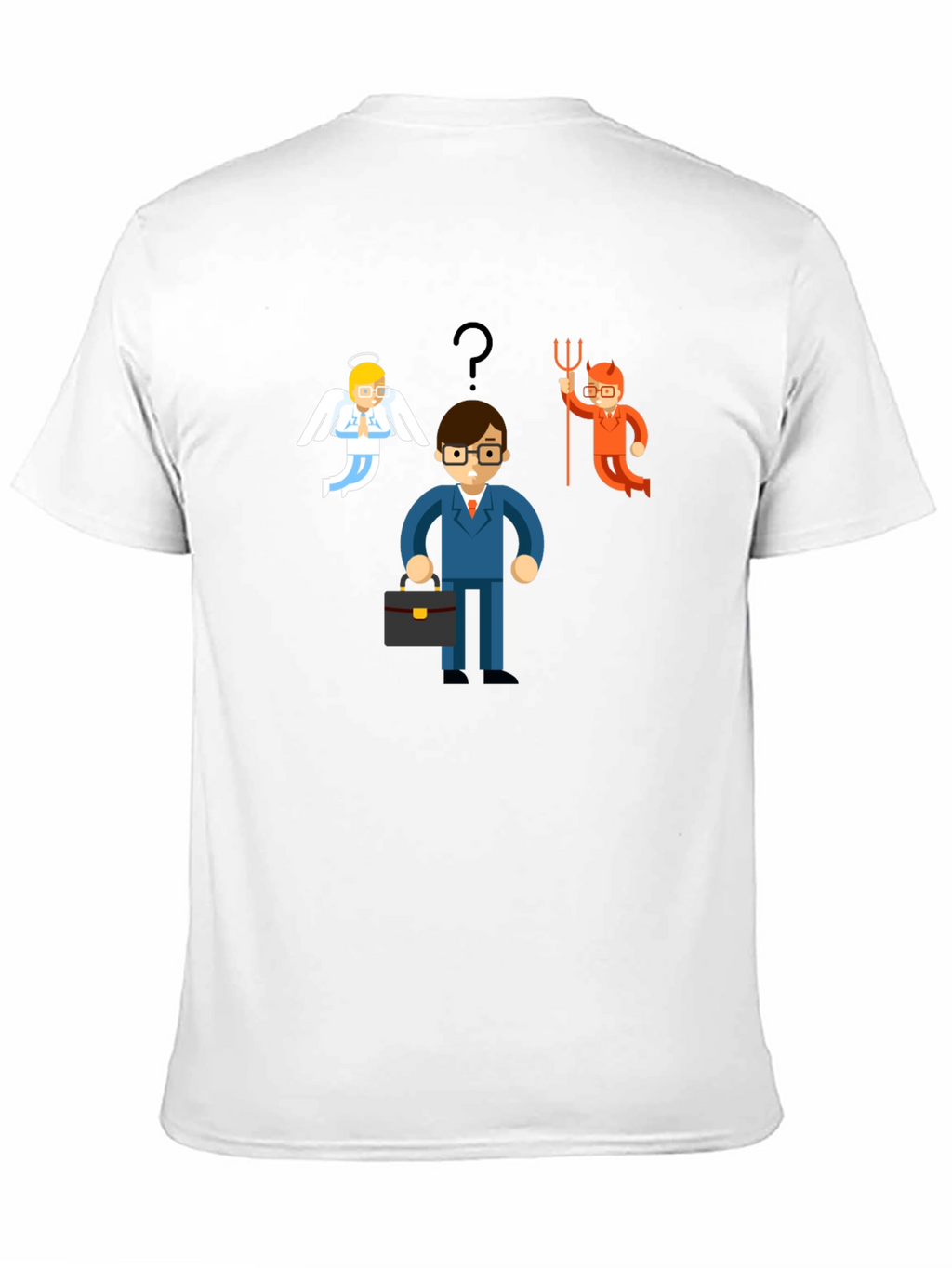 Angel vs Devil Choice T-Shirt