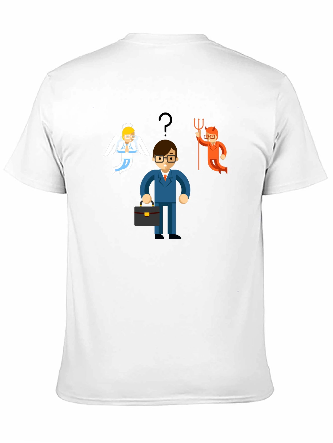 Angel vs Devil Choice T-Shirt