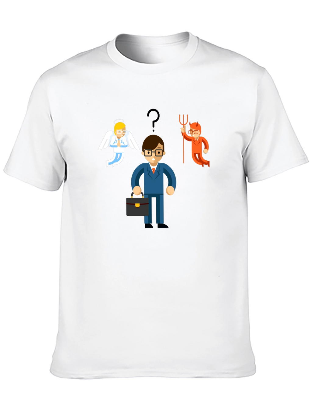 Angel vs Devil Choice T-Shirt