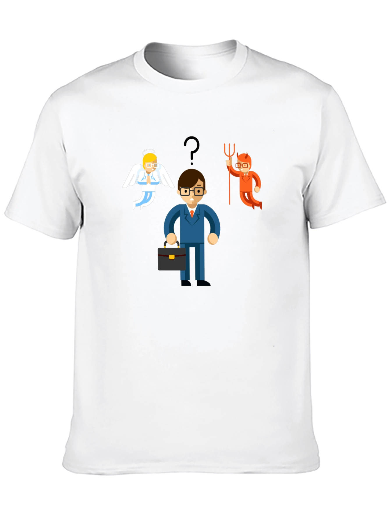 Angel vs Devil Choice T-Shirt