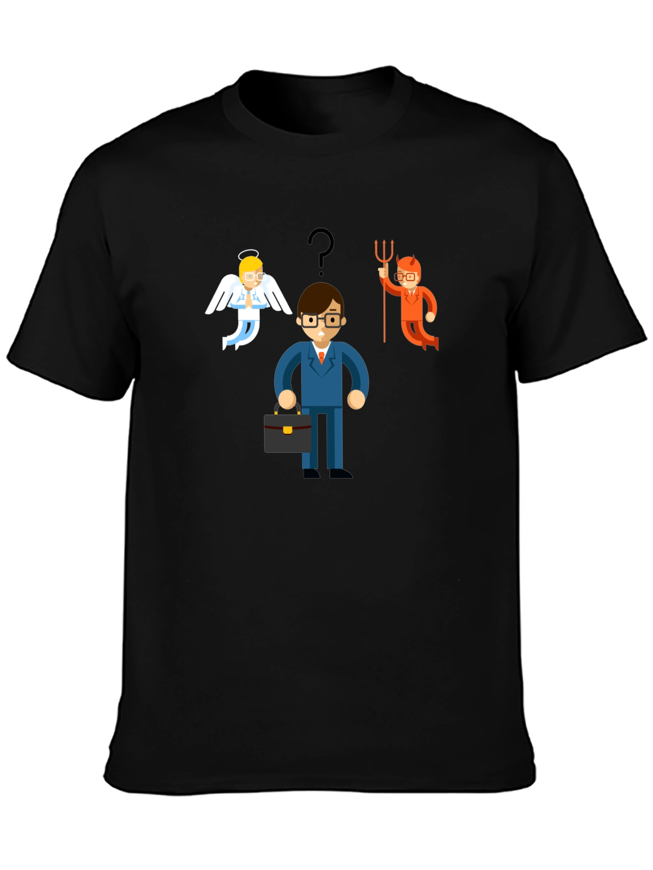 Angel vs Devil Choice T-Shirt