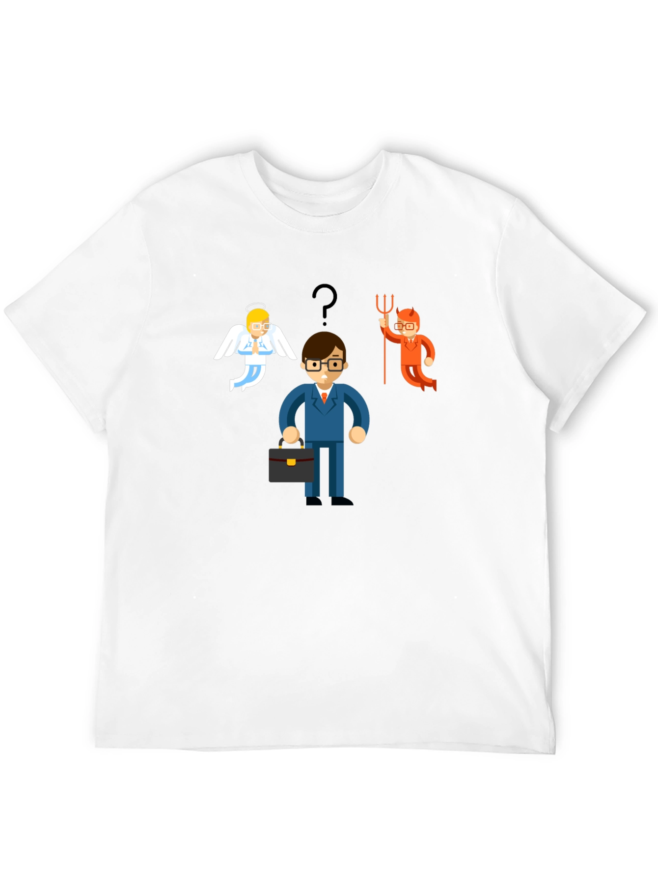 Angel vs Devil Choice T-Shirt