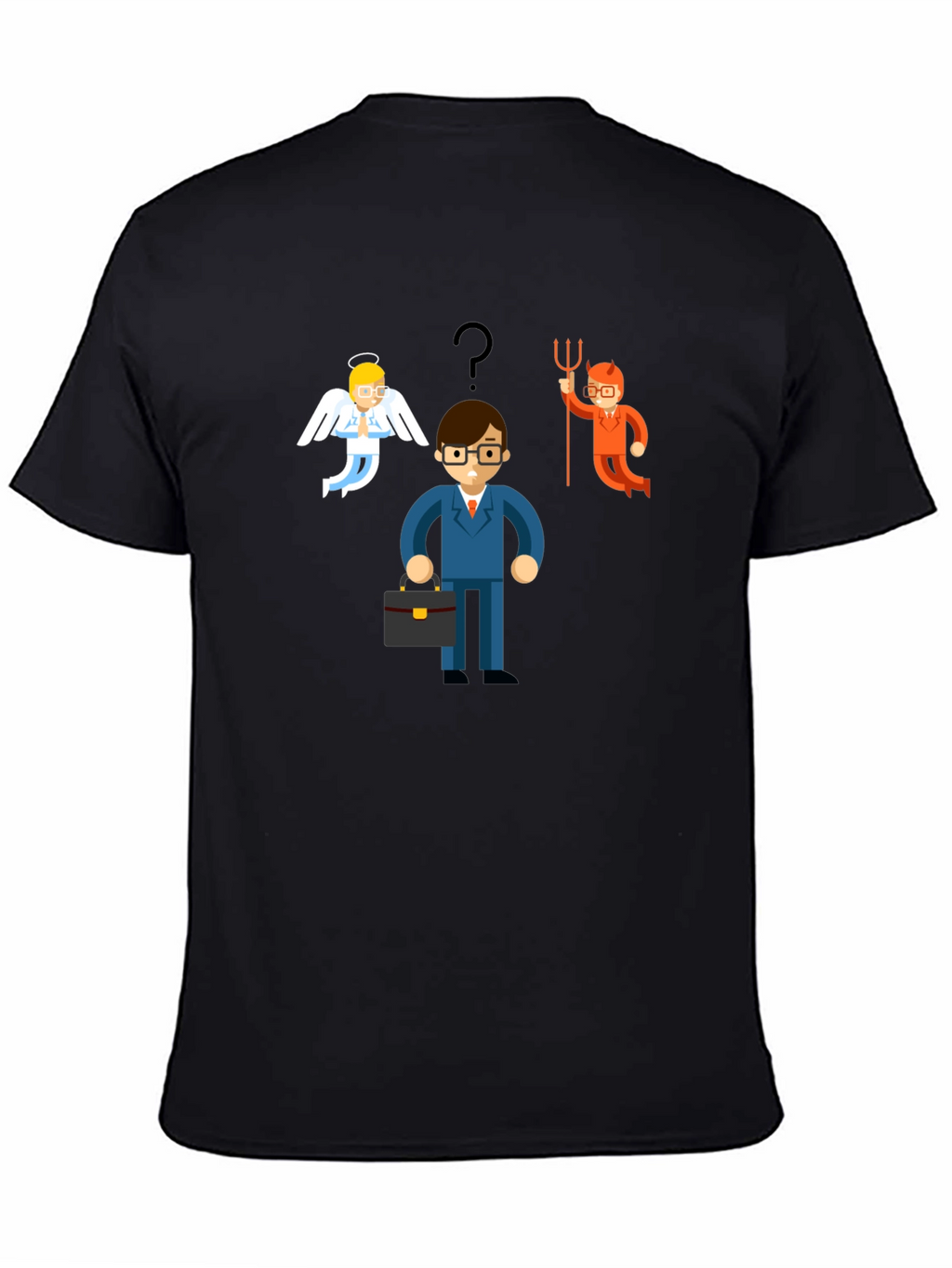 Angel vs Devil Choice T-Shirt